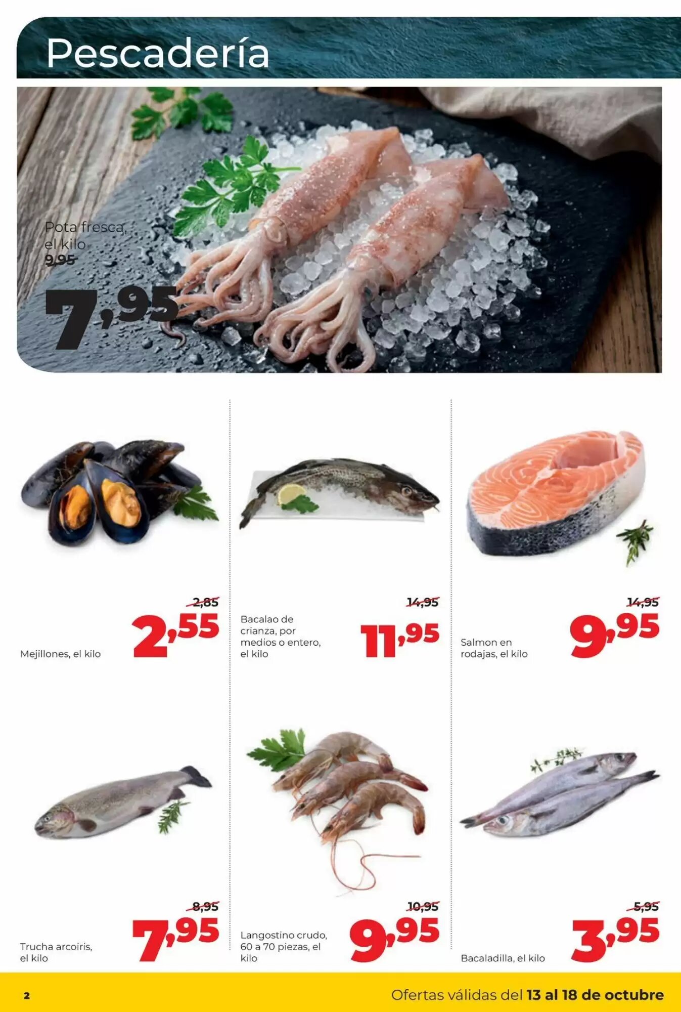 Folleto promocional de Alimerka válido desde el 12/10/2026 - Página 2.