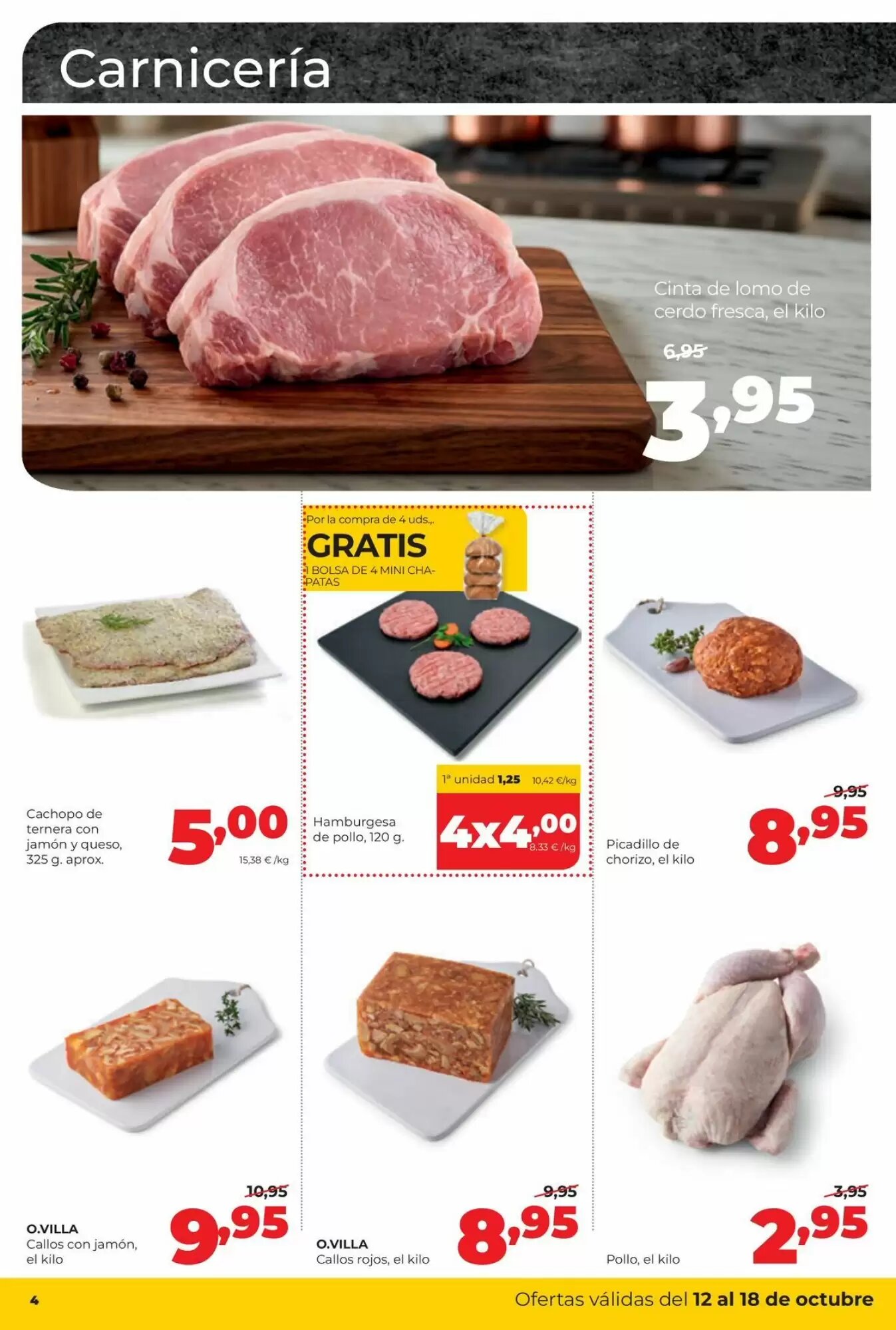 Folleto promocional de Alimerka válido desde el 12/10/2026 - Página 4.