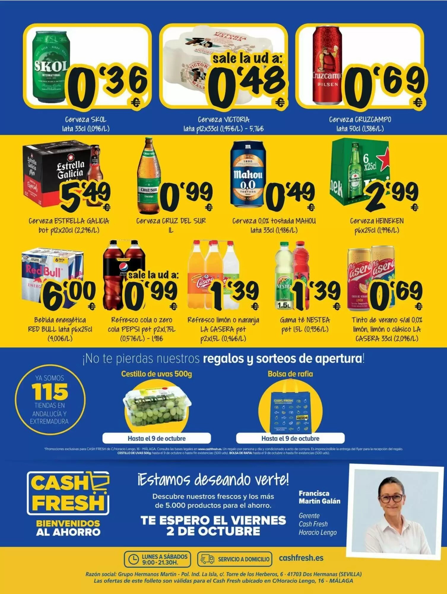 Folleto promocional de Cash Fresh válido desde el 12/10/2026 - Página 16.