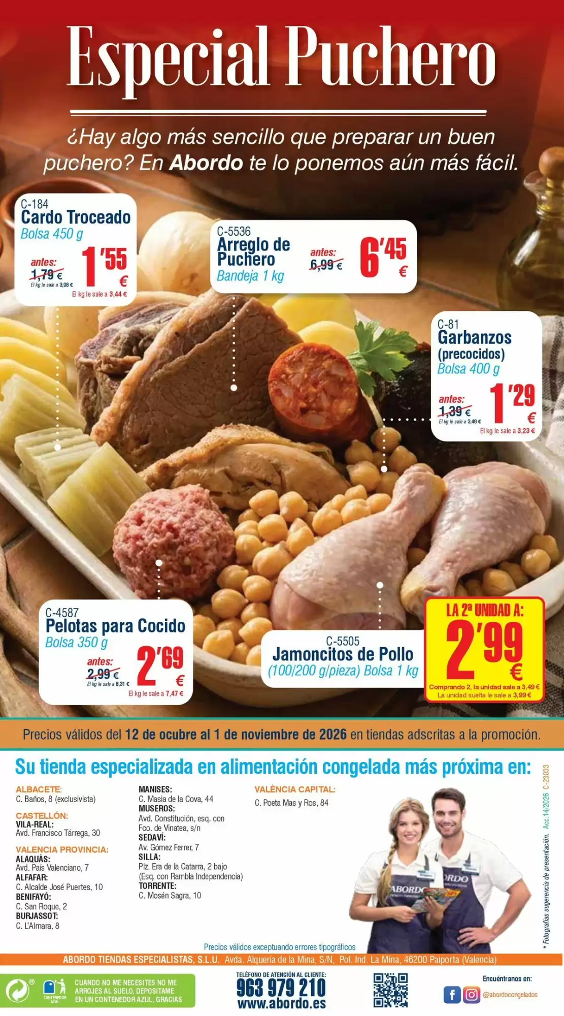 Folleto promocional de Abordo válido desde el 12/10/2026 - Página 8.