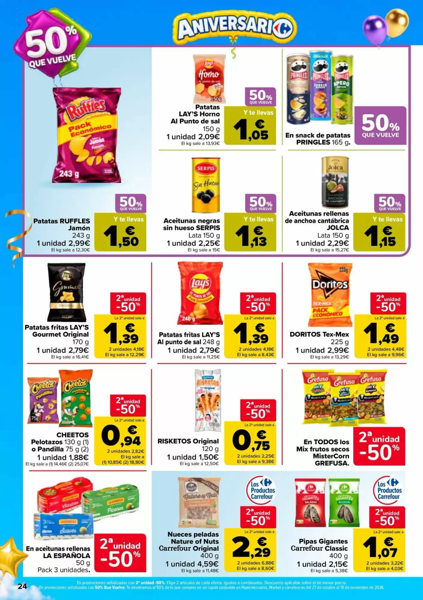 Folleto promocional de Carrefour válido desde el 13/10/2026 - Página 24.