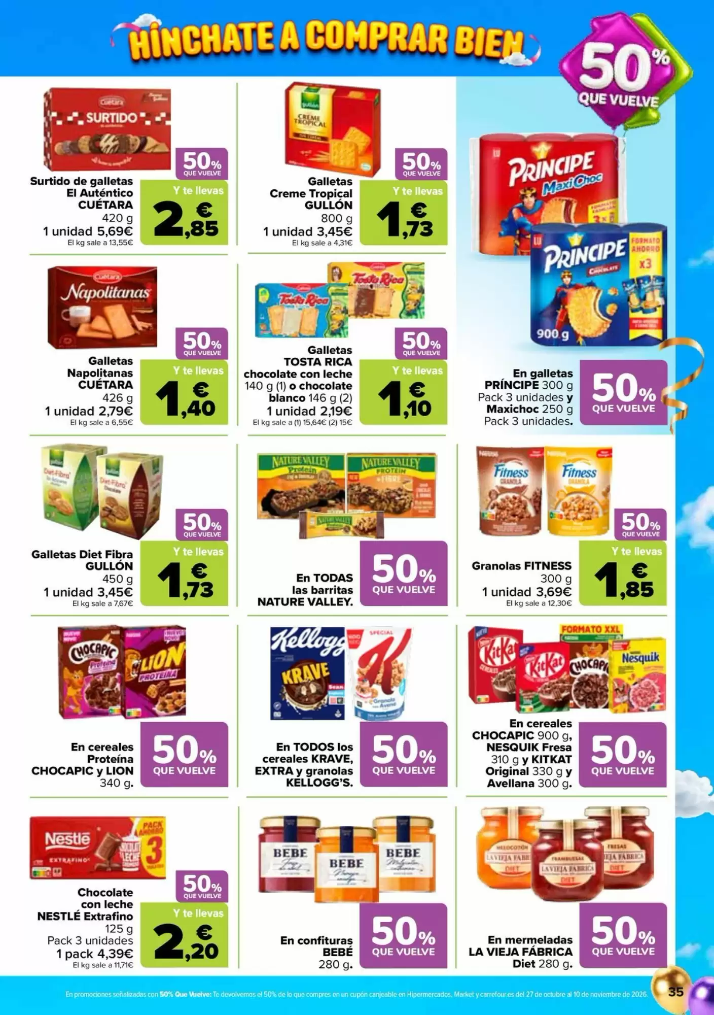Folleto promocional de Carrefour válido desde el 13/10/2026 - Página 35.