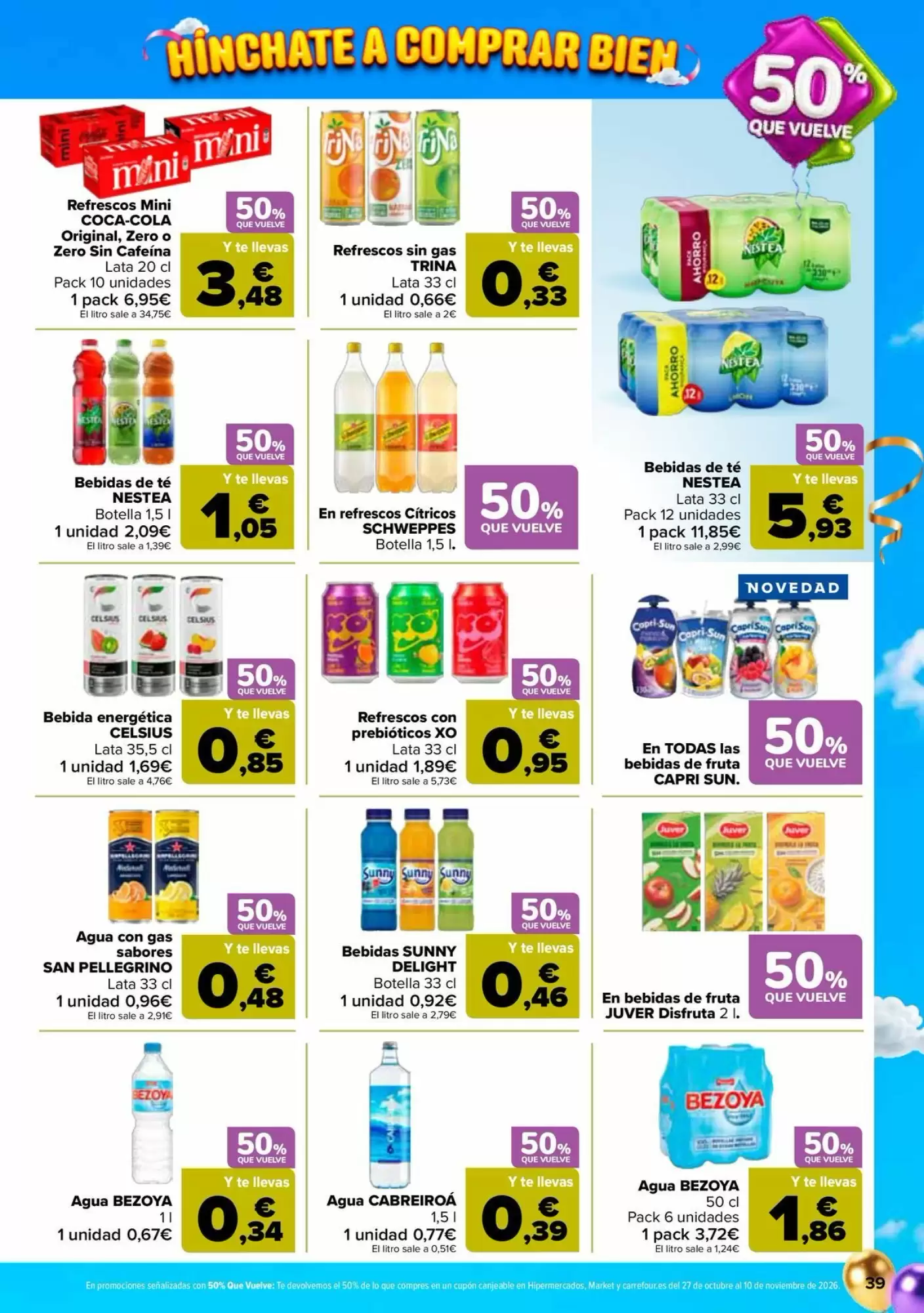 Folleto promocional de Carrefour válido desde el 13/10/2026 - Página 39.