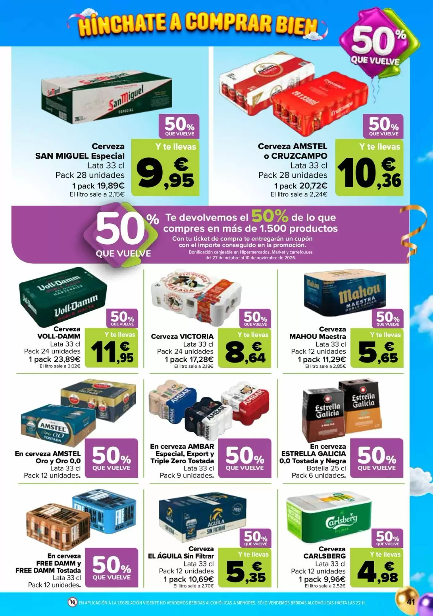 Folleto promocional de Carrefour válido desde el 13/10/2026 - Página 41.