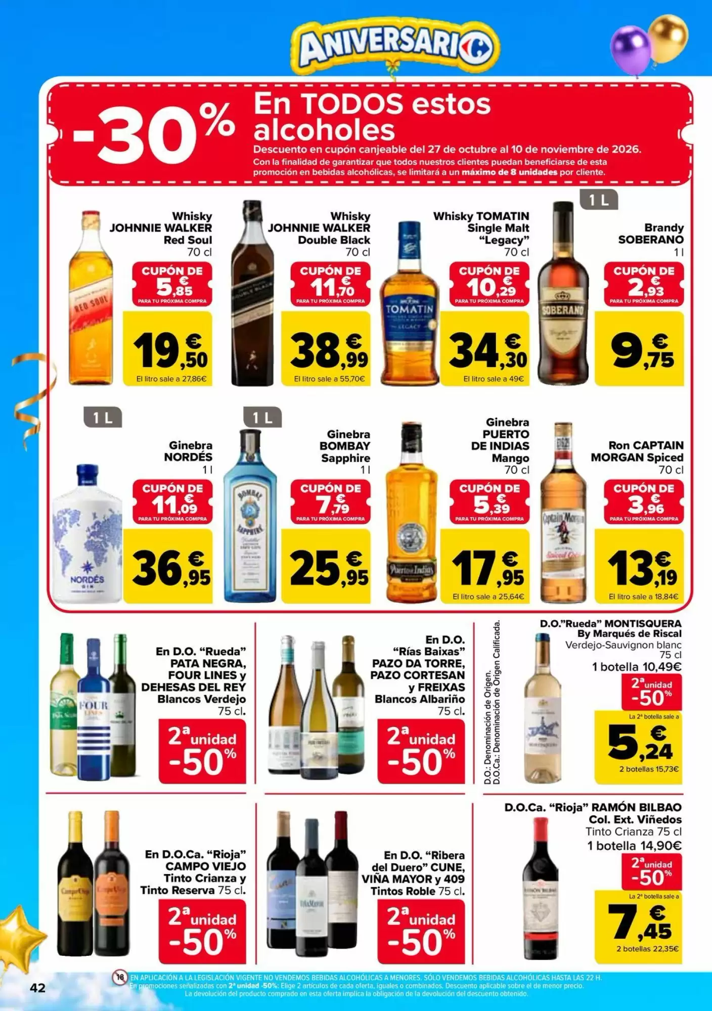 Folleto promocional de Carrefour válido desde el 13/10/2026 - Página 42.