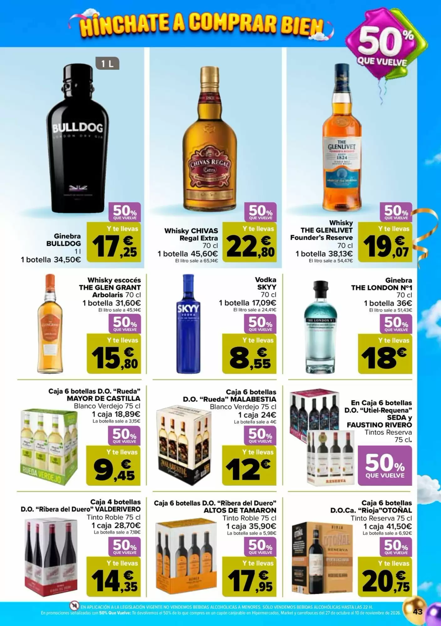 Folleto promocional de Carrefour válido desde el 13/10/2026 - Página 43.