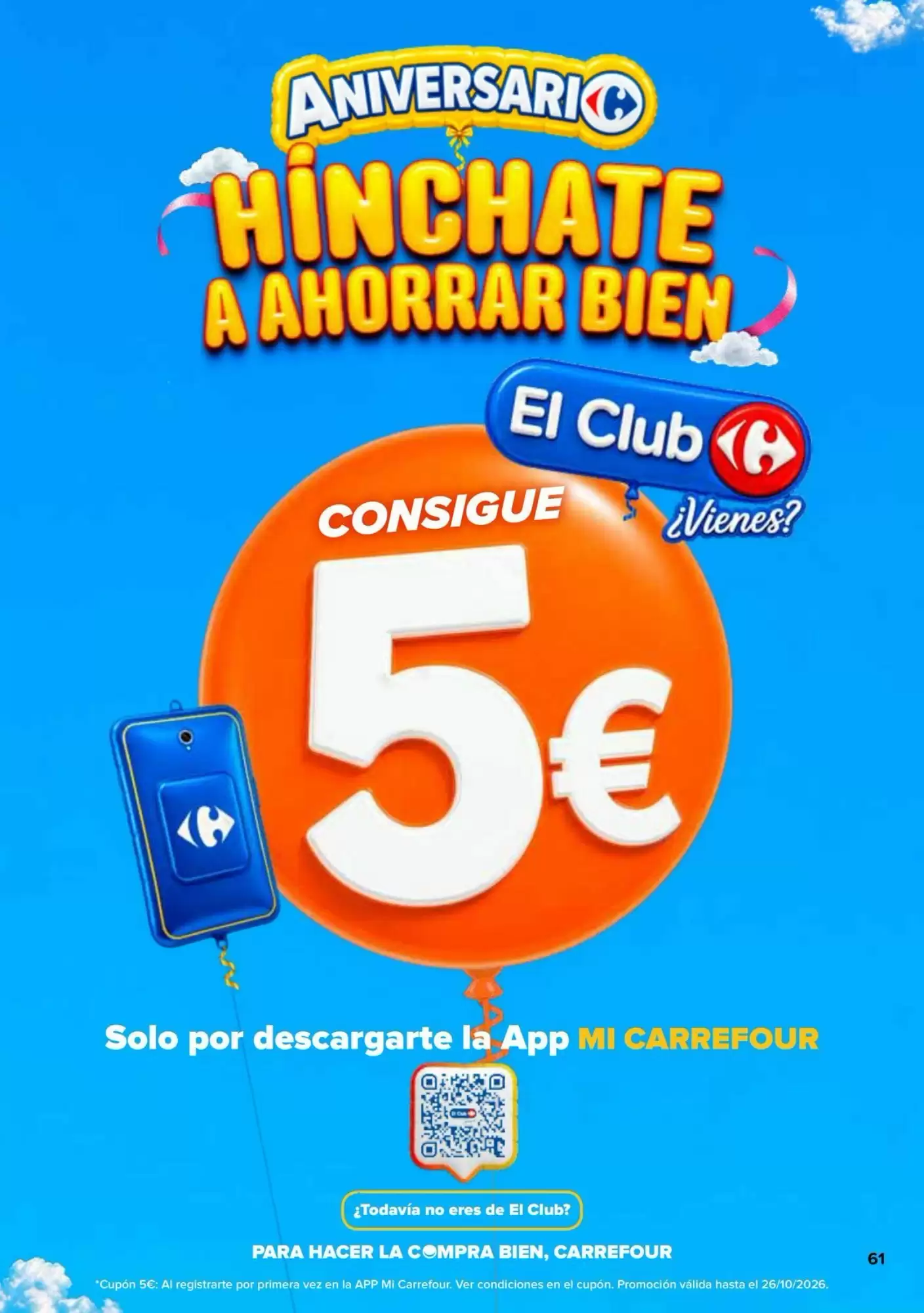 Folleto promocional de Carrefour válido desde el 13/10/2026 - Página 61.