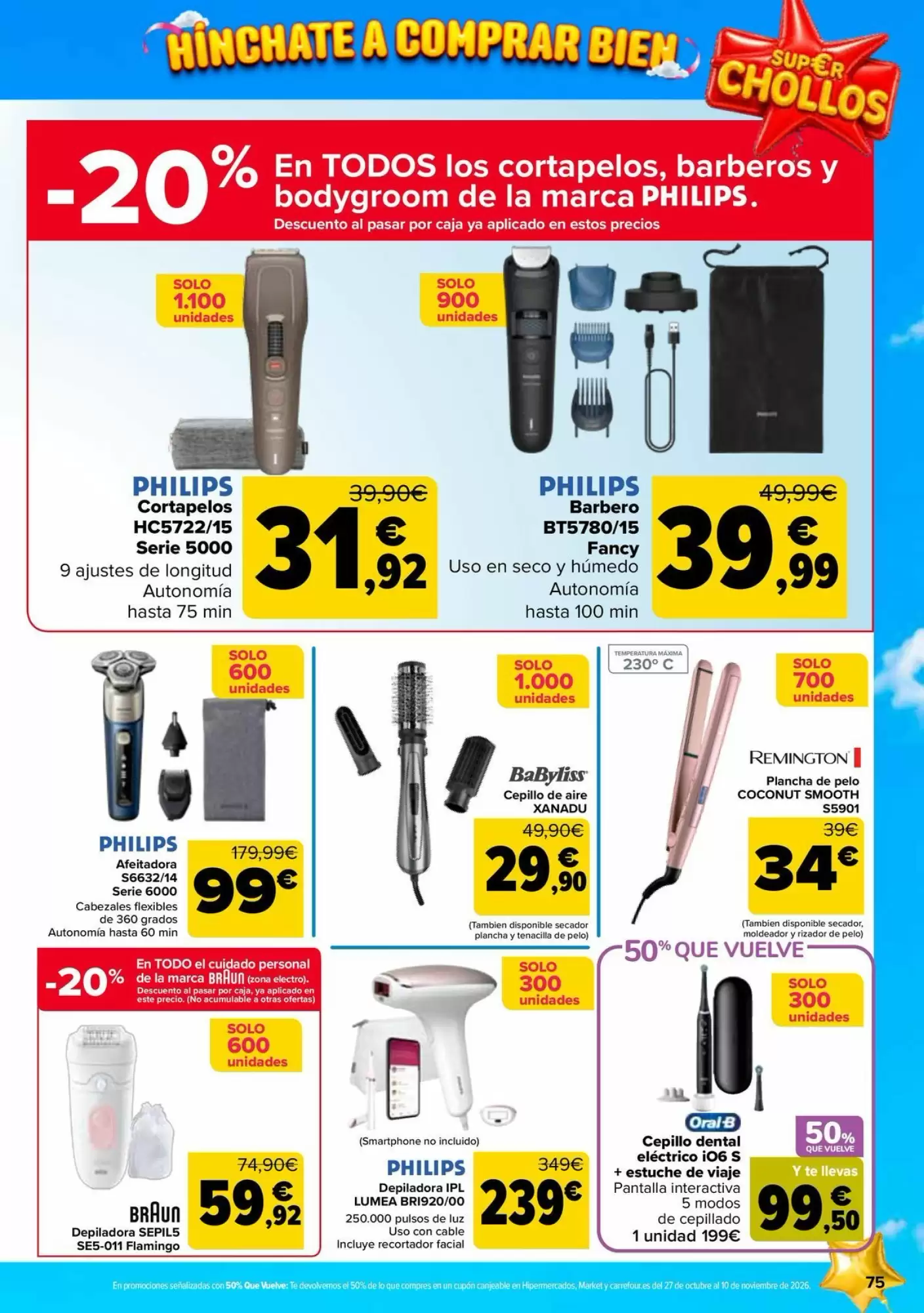 Folleto promocional de Carrefour válido desde el 13/10/2026 - Página 75.