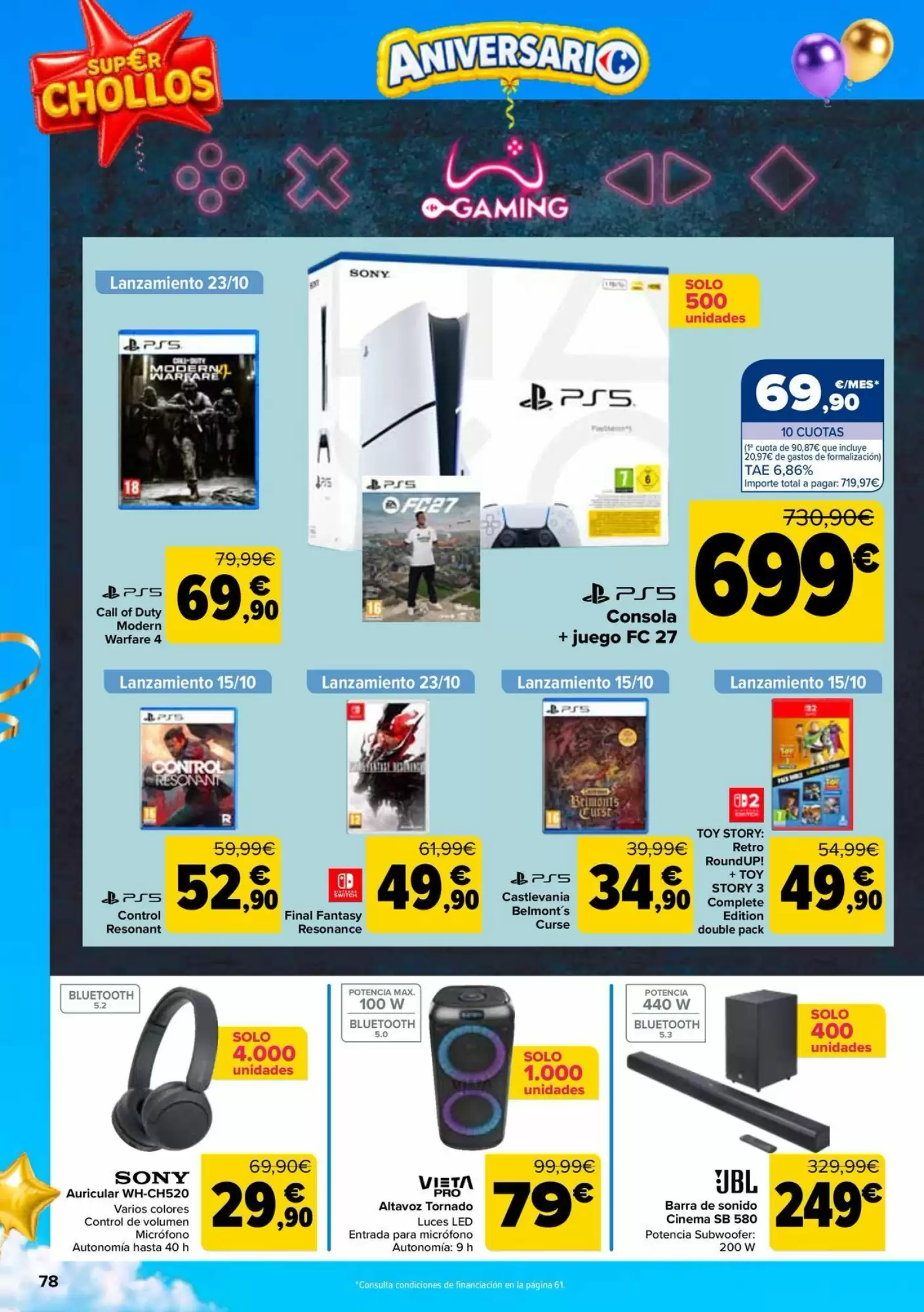 Folleto promocional de Carrefour válido desde el 13/10/2026 - Página 78.