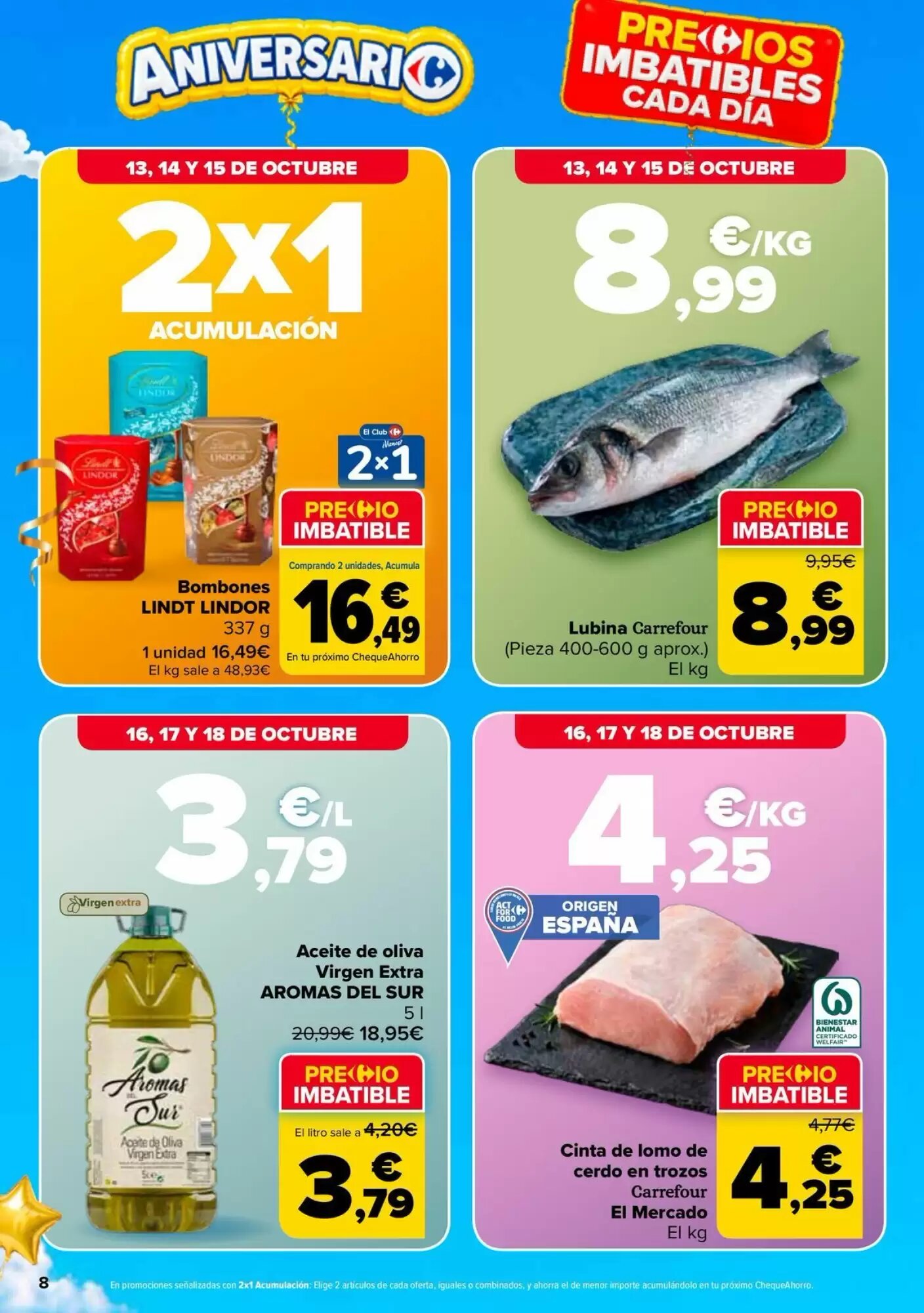 Folleto promocional de Carrefour válido desde el 13/10/2026 - Página 8.