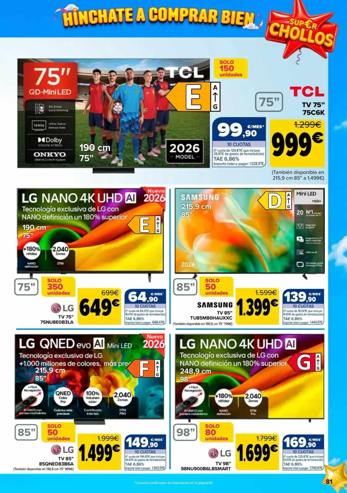 Folleto promocional de Carrefour válido desde el 13/10/2026 - Página 81.