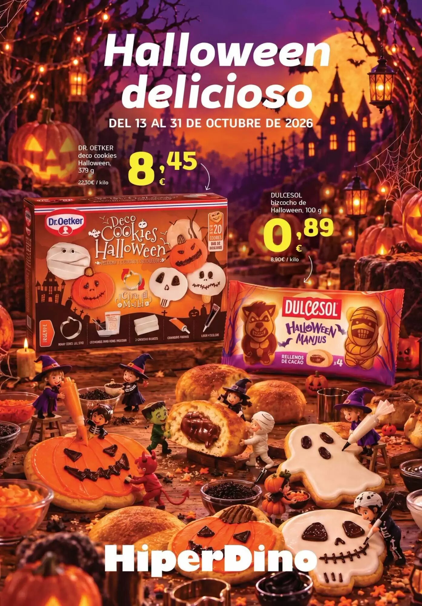 Folleto promocional de HiperDino válido desde el 13/10/2026 - Página 1.