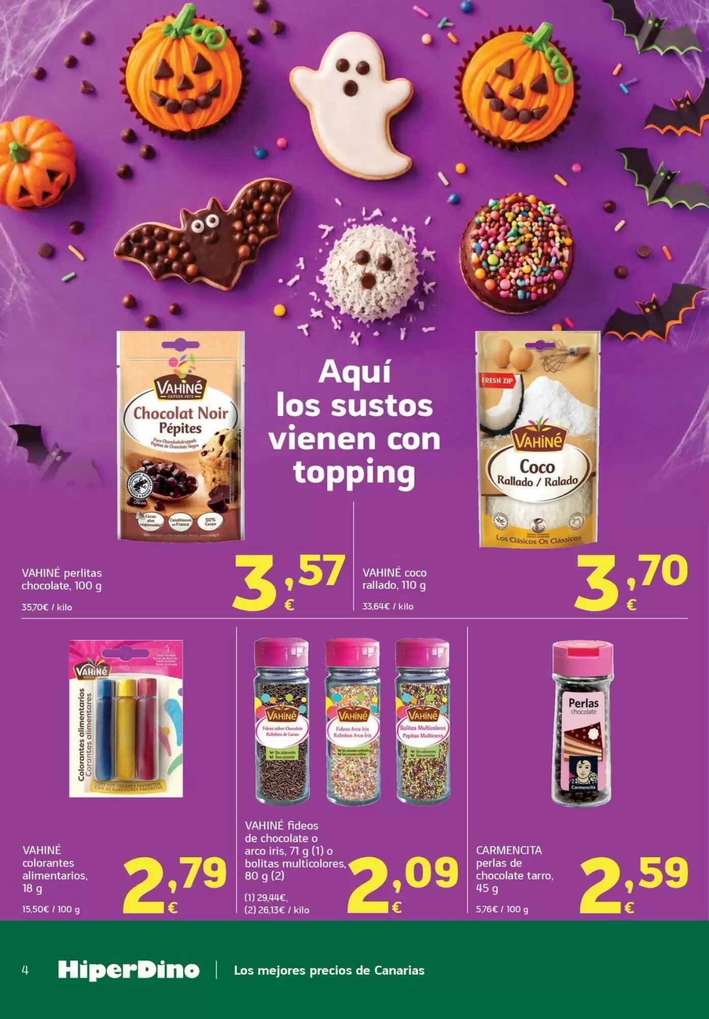 Folleto promocional de HiperDino válido desde el 13/10/2026 - Página 4.