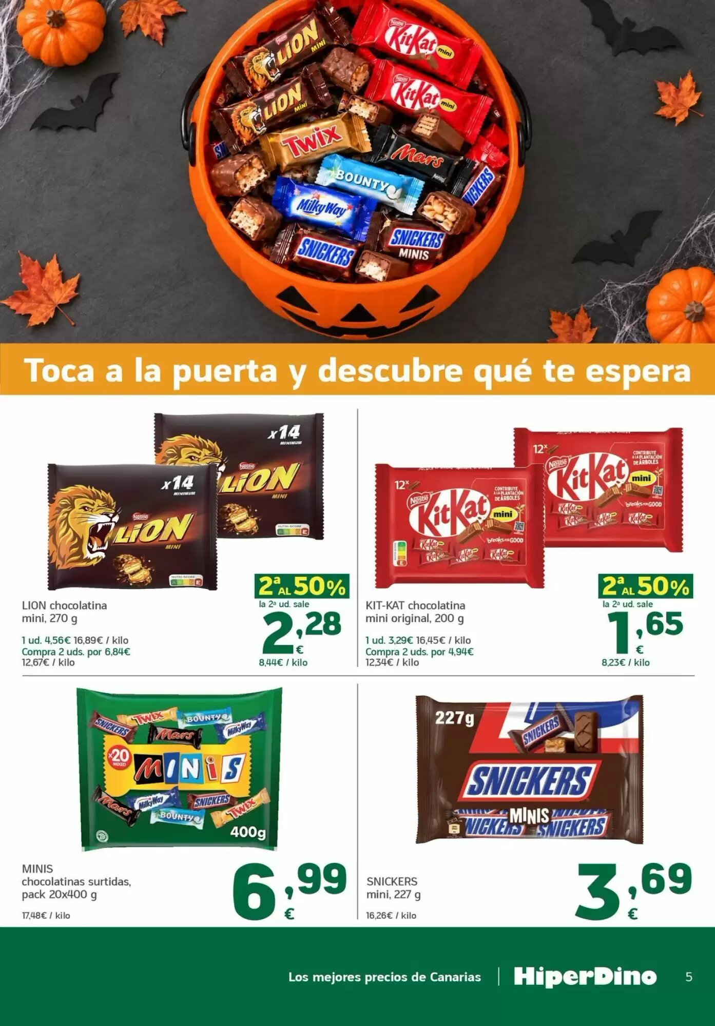 Folleto promocional de HiperDino válido desde el 13/10/2026 - Página 5.