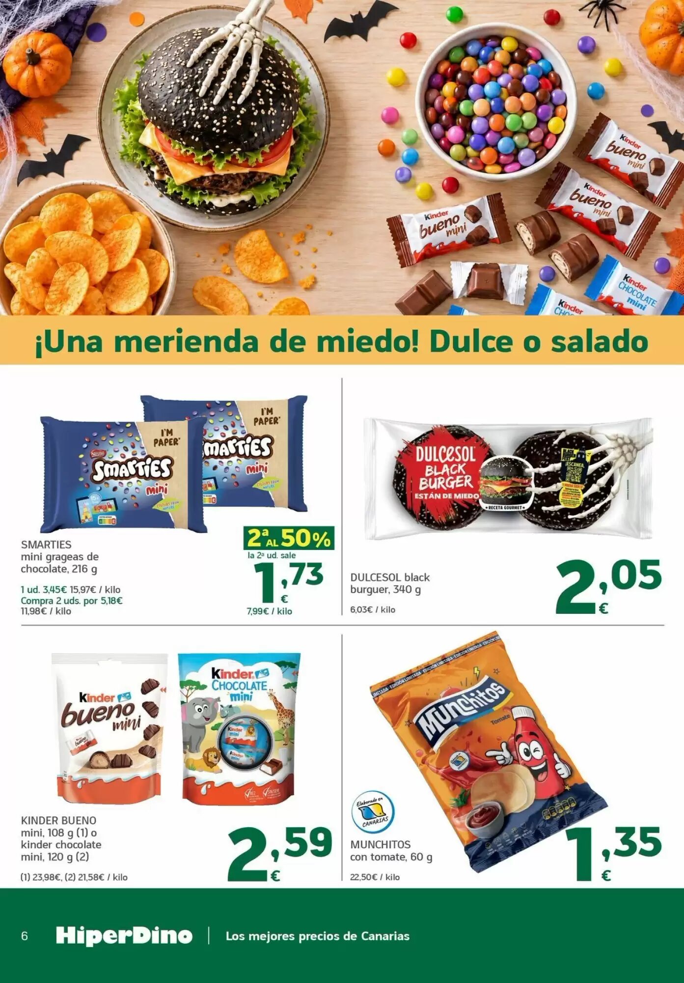 Folleto promocional de HiperDino válido desde el 13/10/2026 - Página 6.