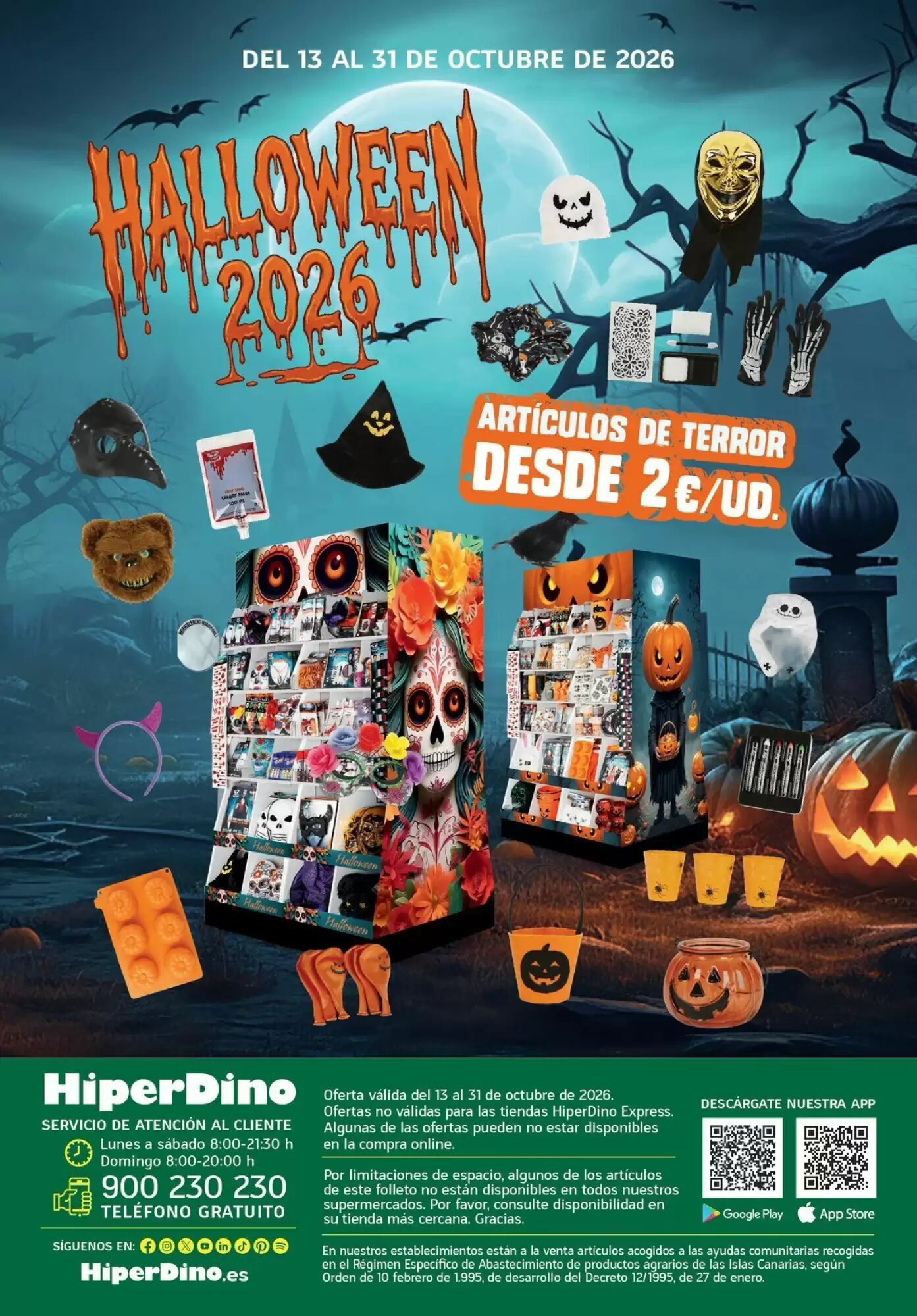 Folleto promocional de HiperDino válido desde el 13/10/2026 - Página 8.