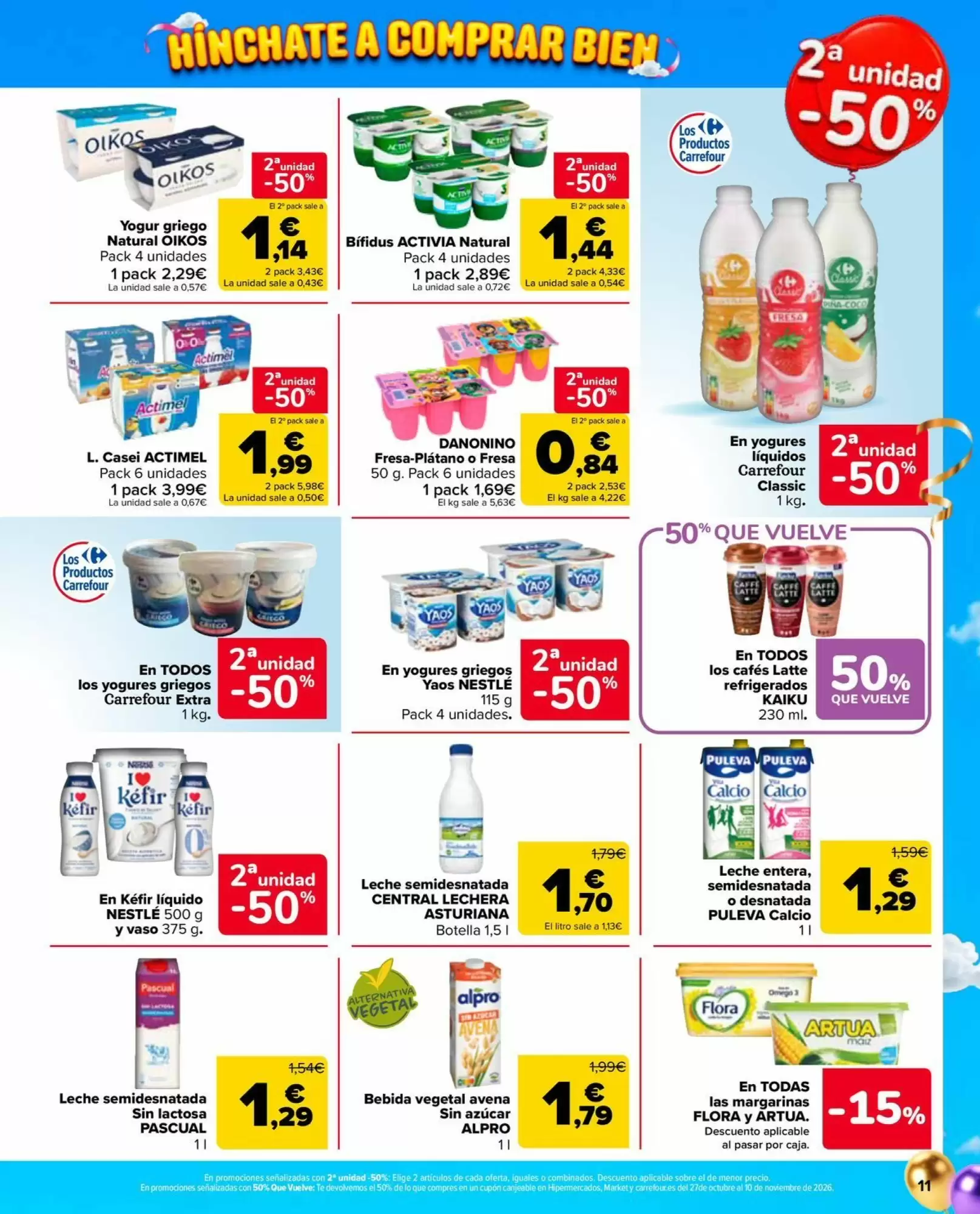 Folleto promocional de Carrefour Market válido desde el 13/10/2026 - Página 11.
