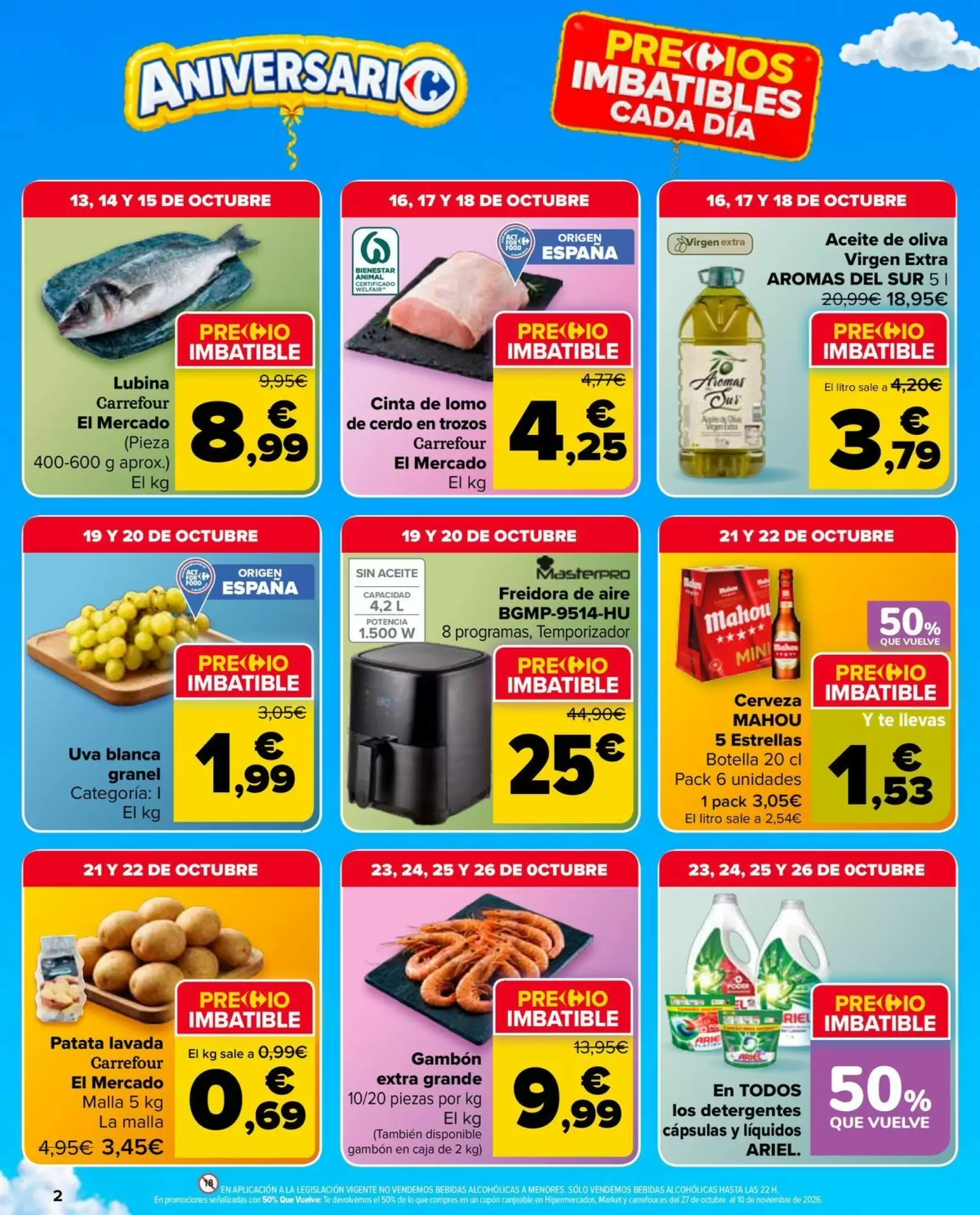 Folleto promocional de Carrefour Market válido desde el 13/10/2026 - Página 2.