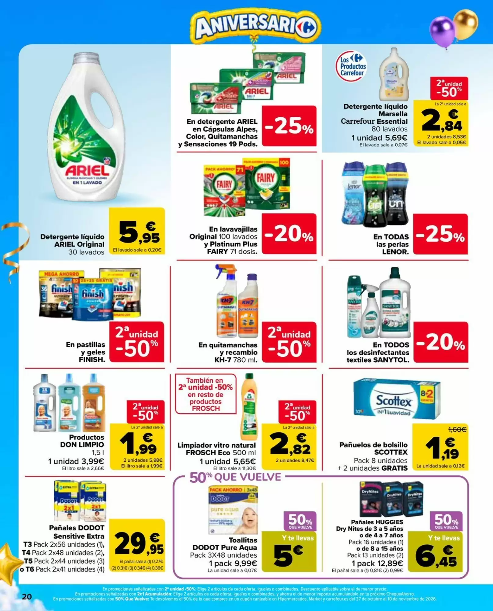 Folleto promocional de Carrefour Market válido desde el 13/10/2026 - Página 20.