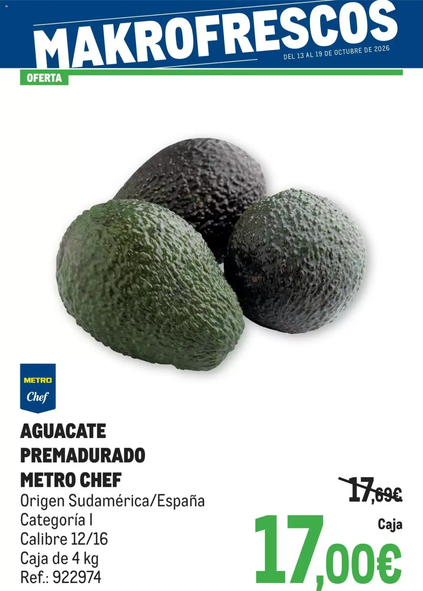 Folleto promocional de Makro válido desde el 13/10/2026 - Página 1.