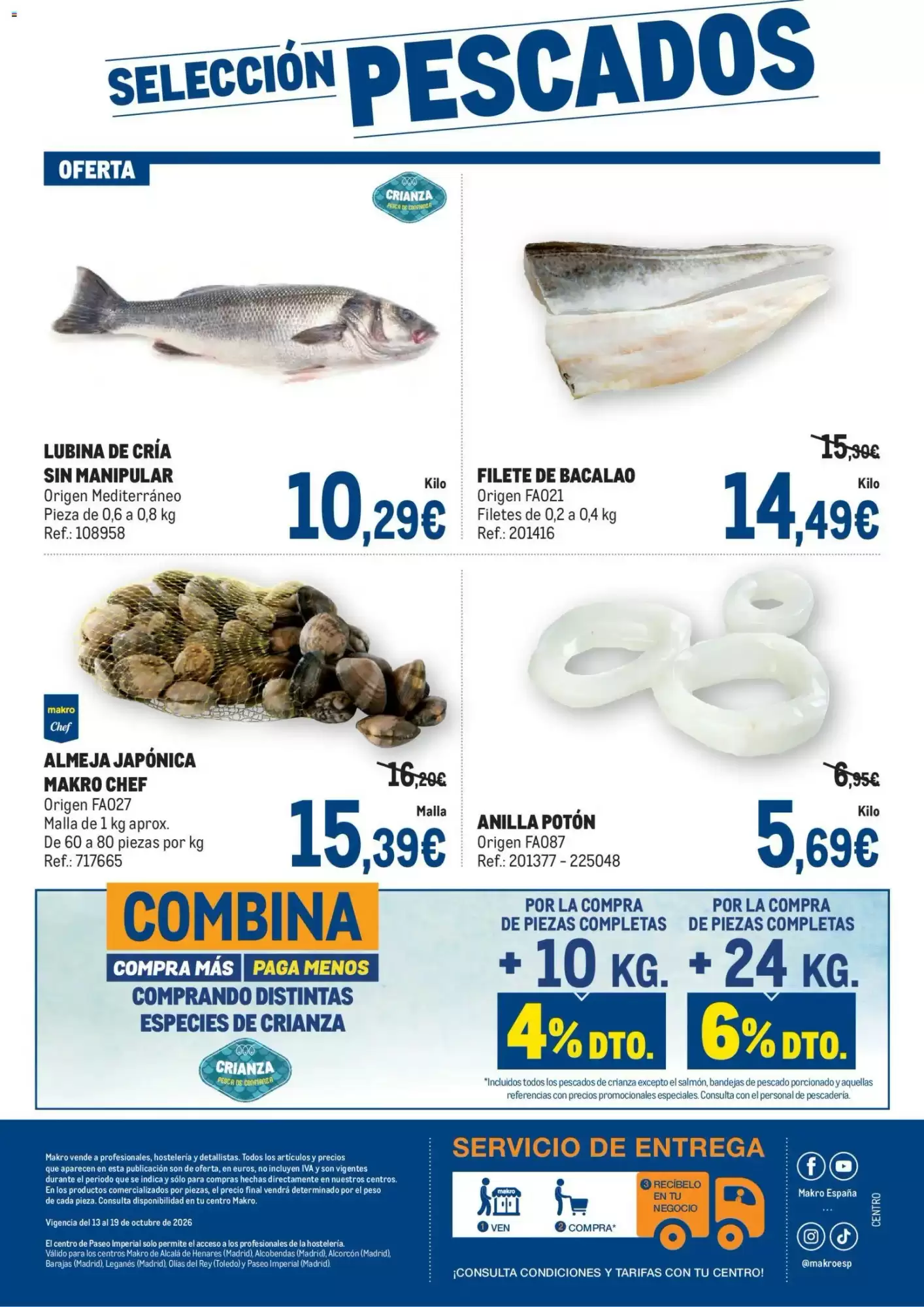 Folleto promocional de Makro válido desde el 13/10/2026 - Página 4.
