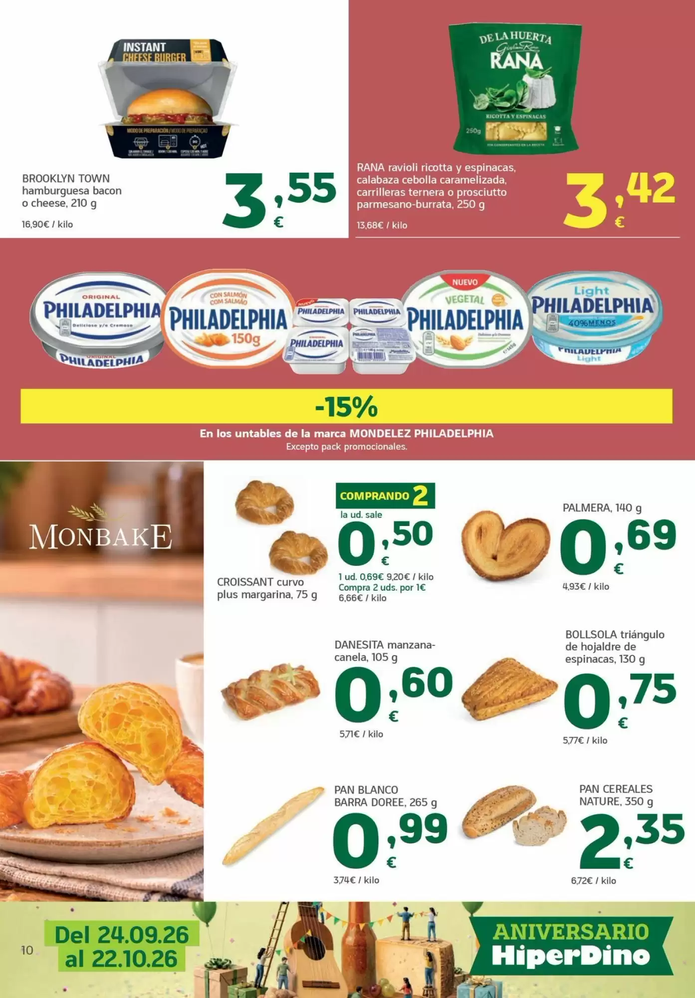 Folleto promocional de HiperDino válido desde el 13/10/2026 - Página 10.