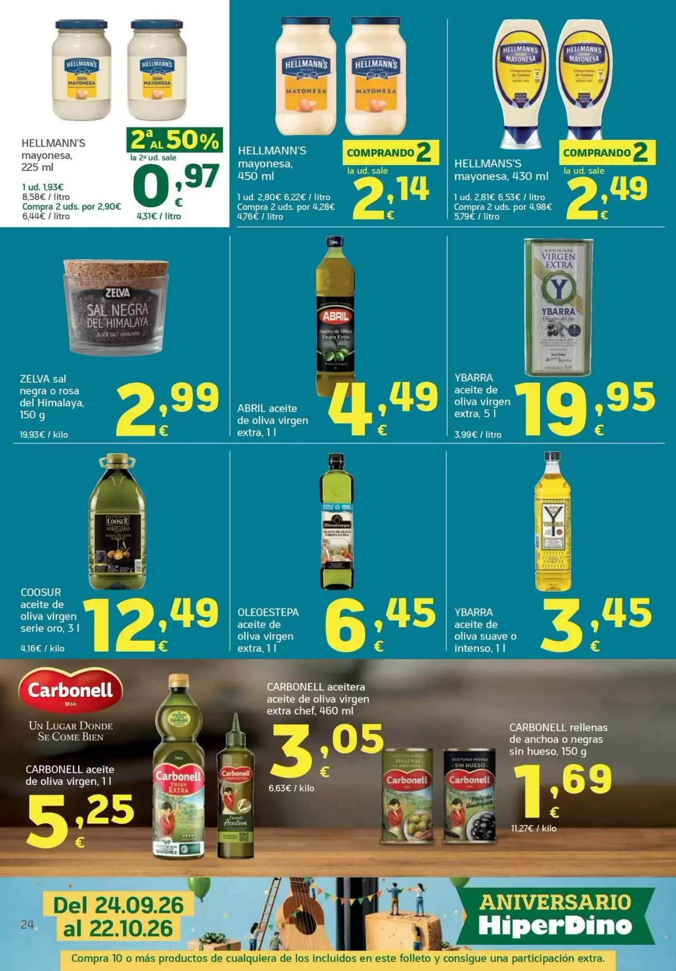 Folleto promocional de HiperDino válido desde el 13/10/2026 - Página 24.