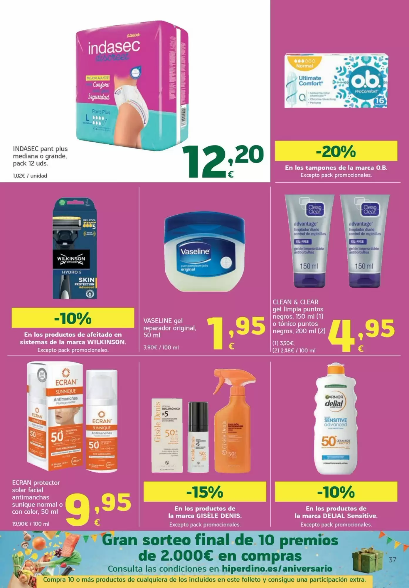 Folleto promocional de HiperDino válido desde el 13/10/2026 - Página 37.