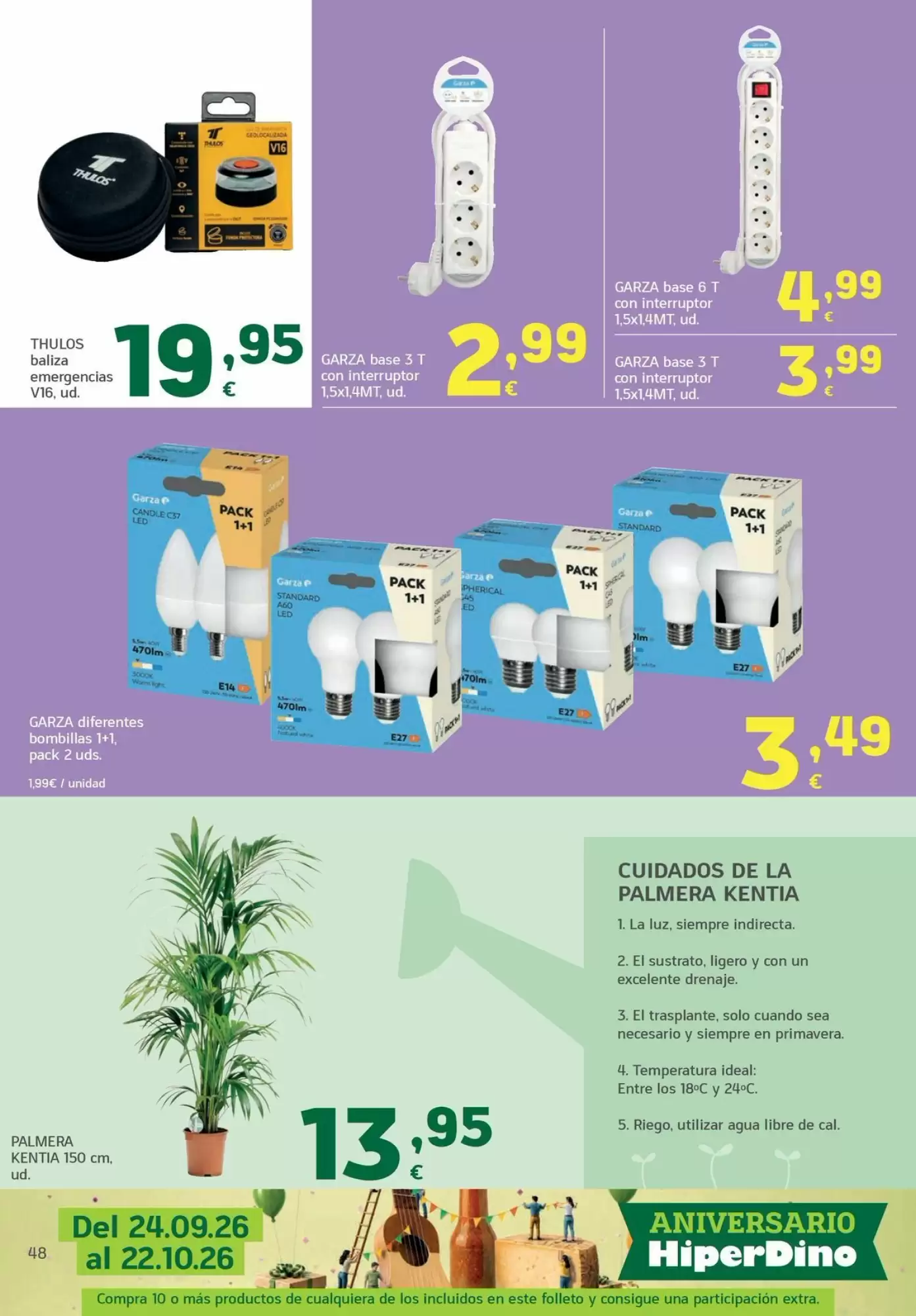 Folleto promocional de HiperDino válido desde el 13/10/2026 - Página 48.