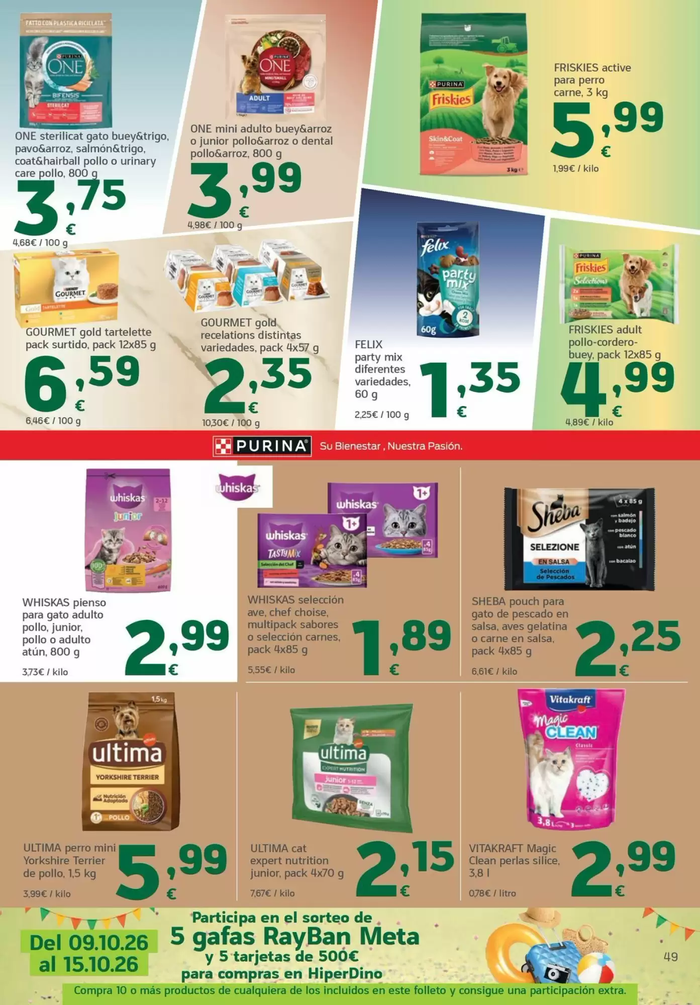 Folleto promocional de HiperDino válido desde el 13/10/2026 - Página 49.