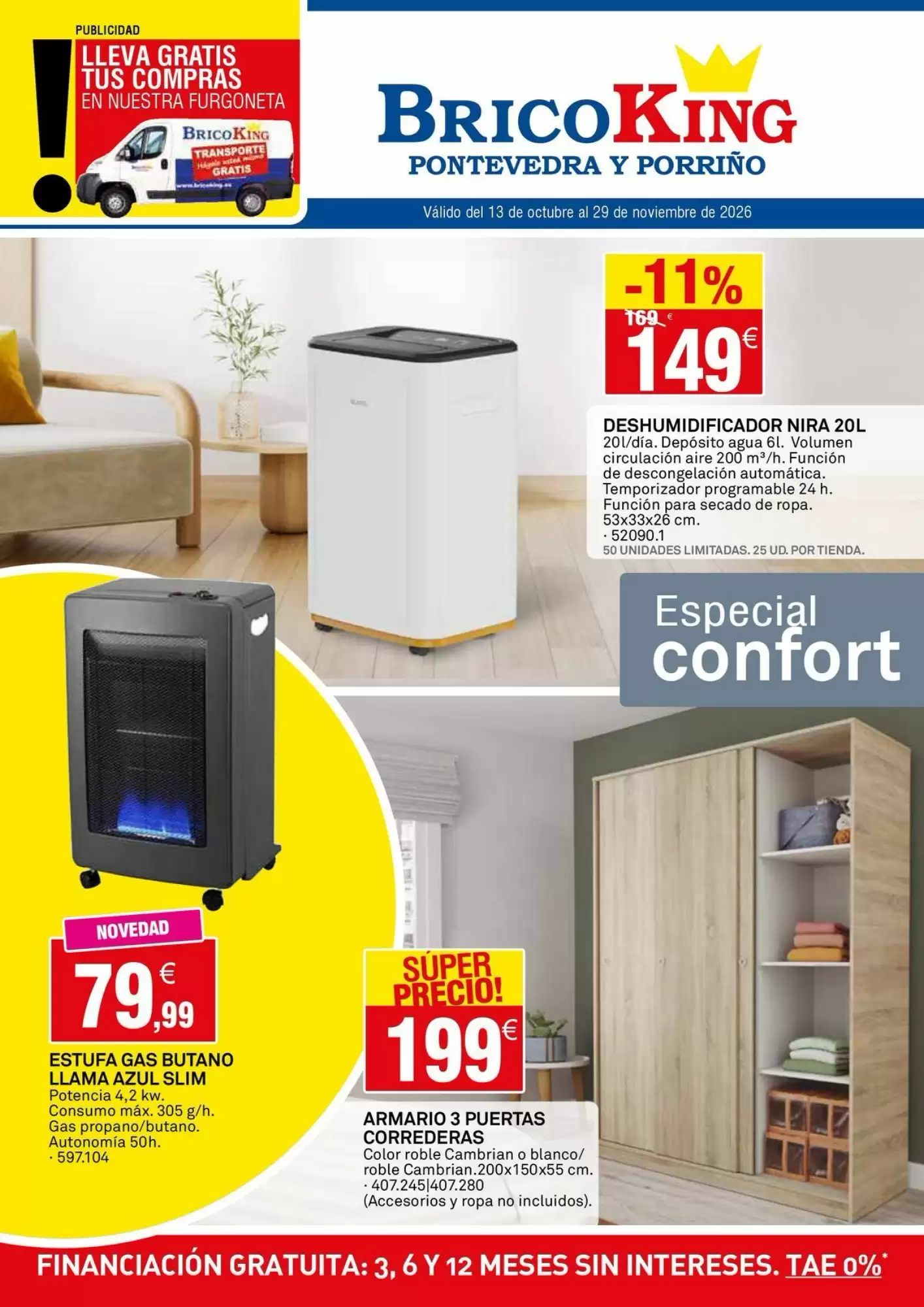 Folleto promocional de Bricoking válido desde el 13/10/2026 - Página 1.