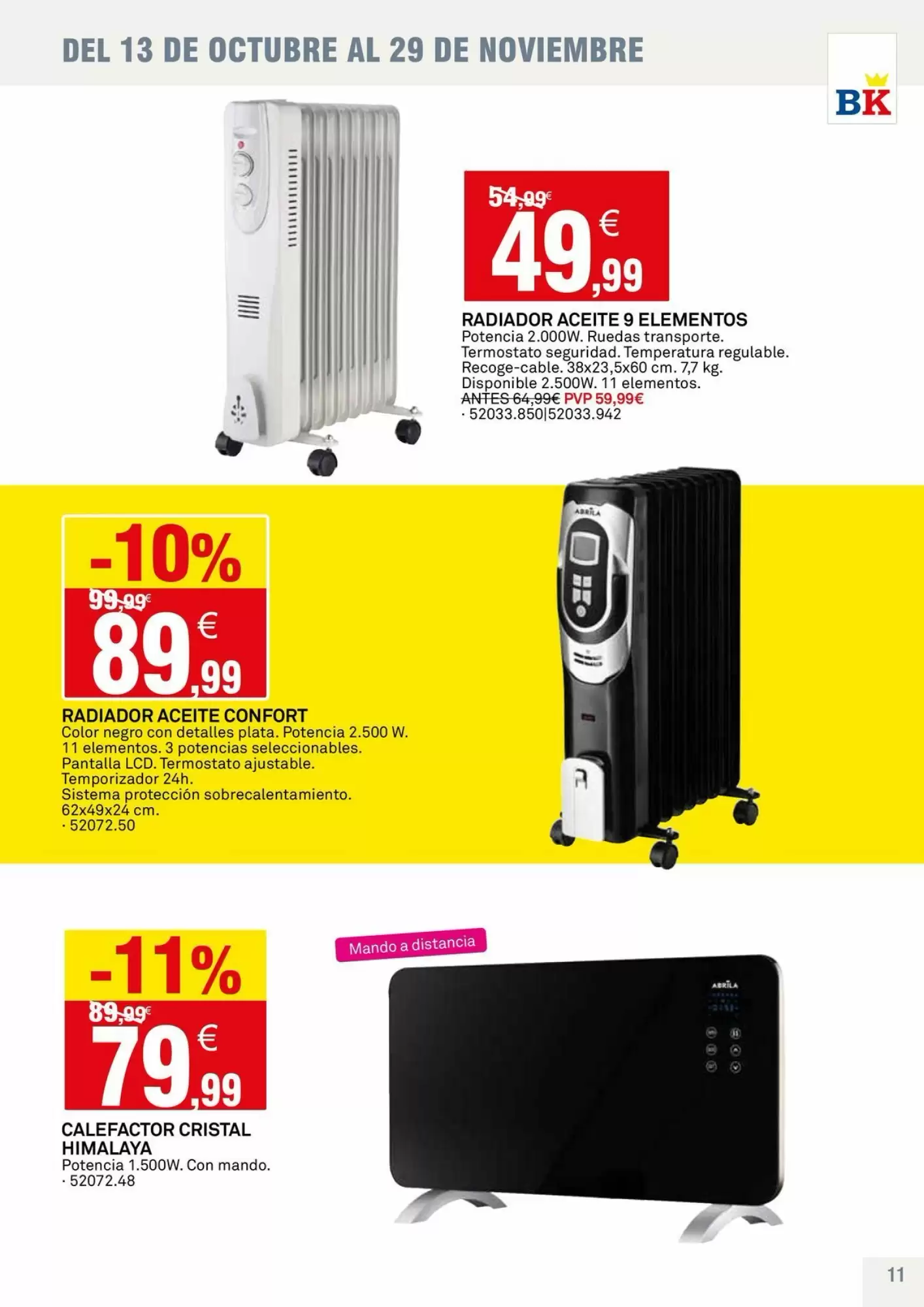 Folleto promocional de Bricoking válido desde el 13/10/2026 - Página 11.