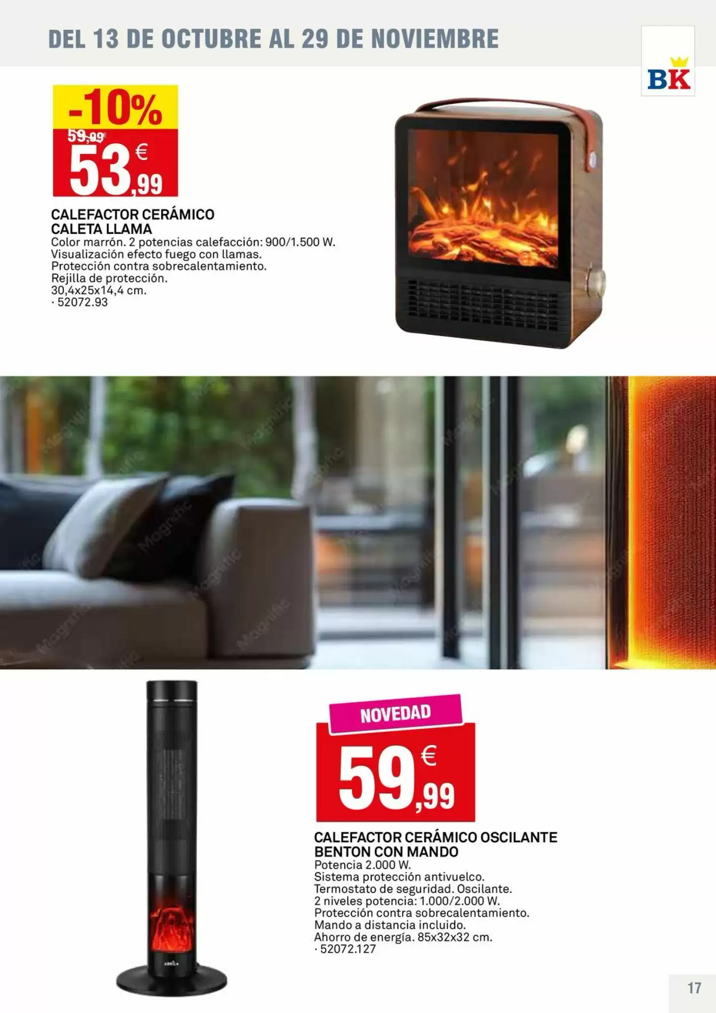 Folleto promocional de Bricoking válido desde el 13/10/2026 - Página 17.