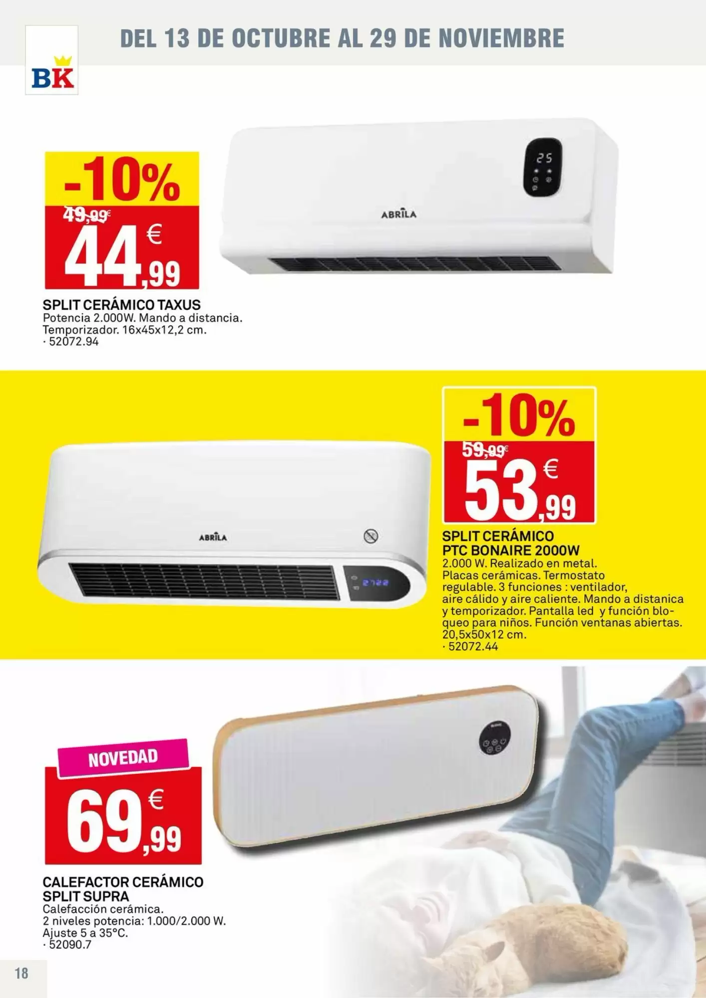 Folleto promocional de Bricoking válido desde el 13/10/2026 - Página 18.
