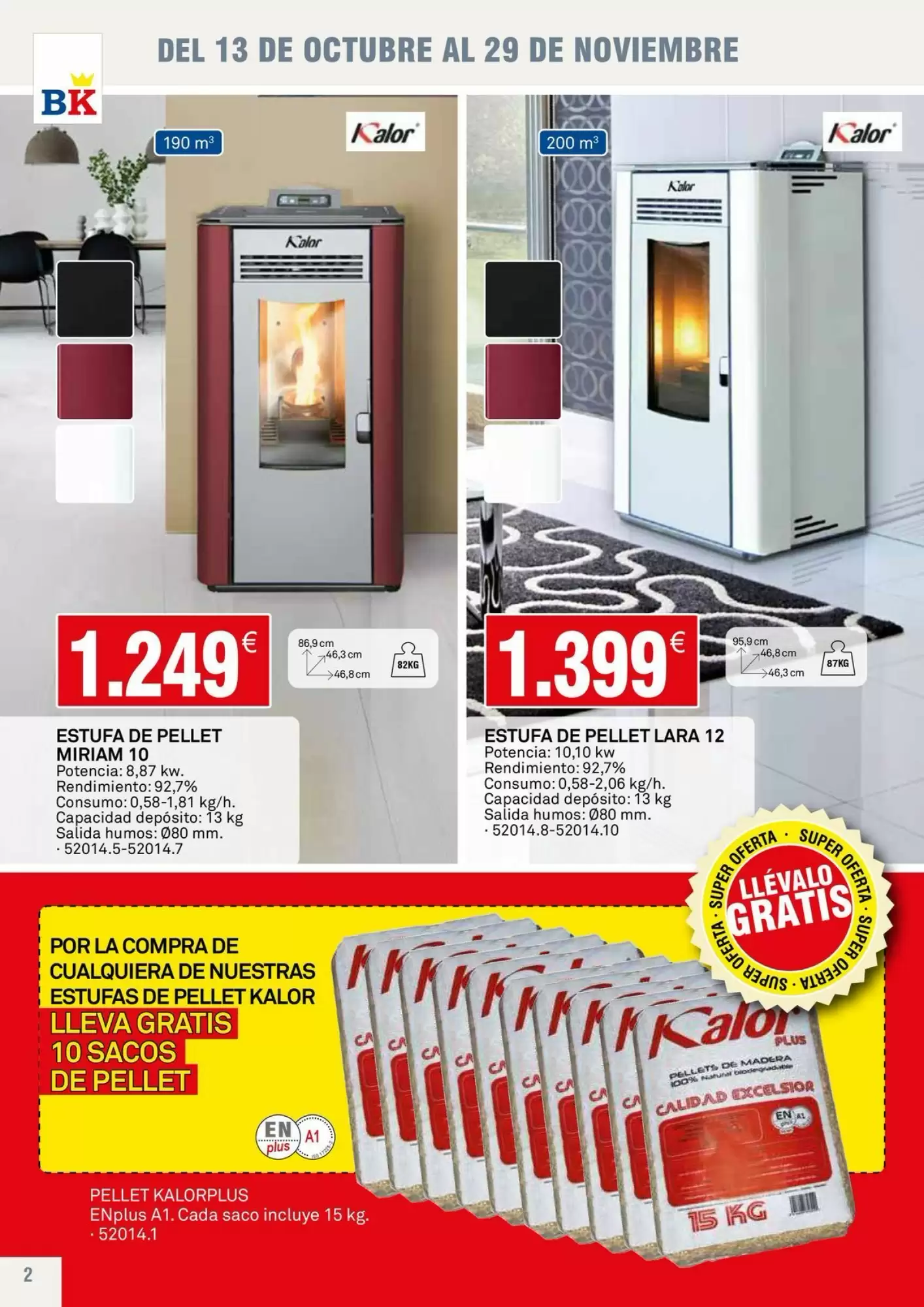 Folleto promocional de Bricoking válido desde el 13/10/2026 - Página 2.