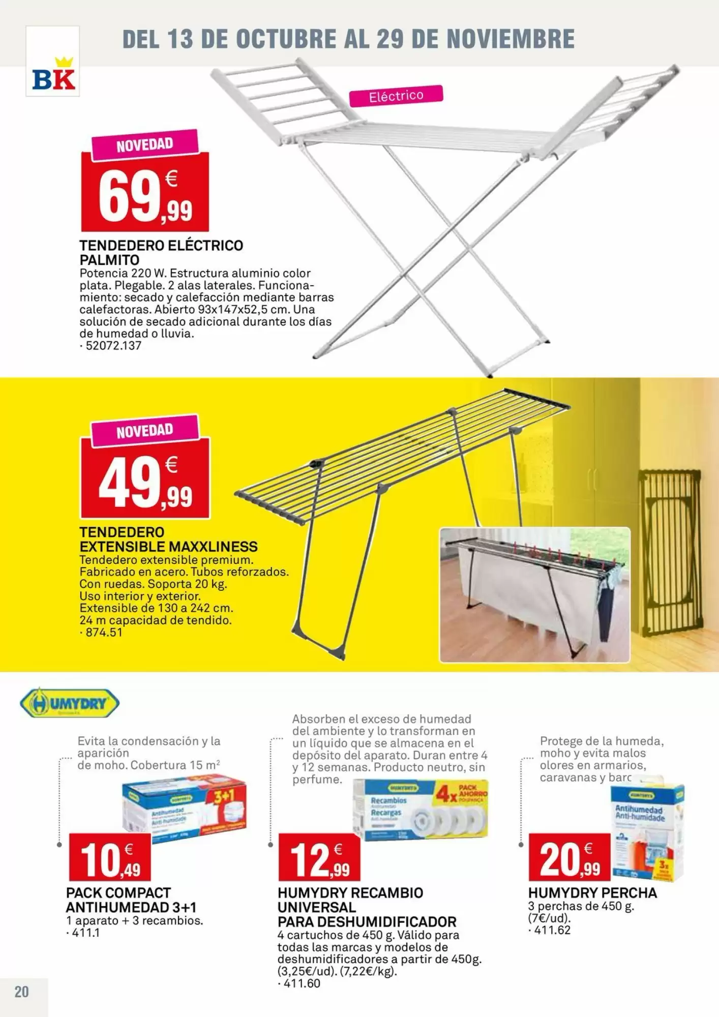 Folleto promocional de Bricoking válido desde el 13/10/2026 - Página 20.