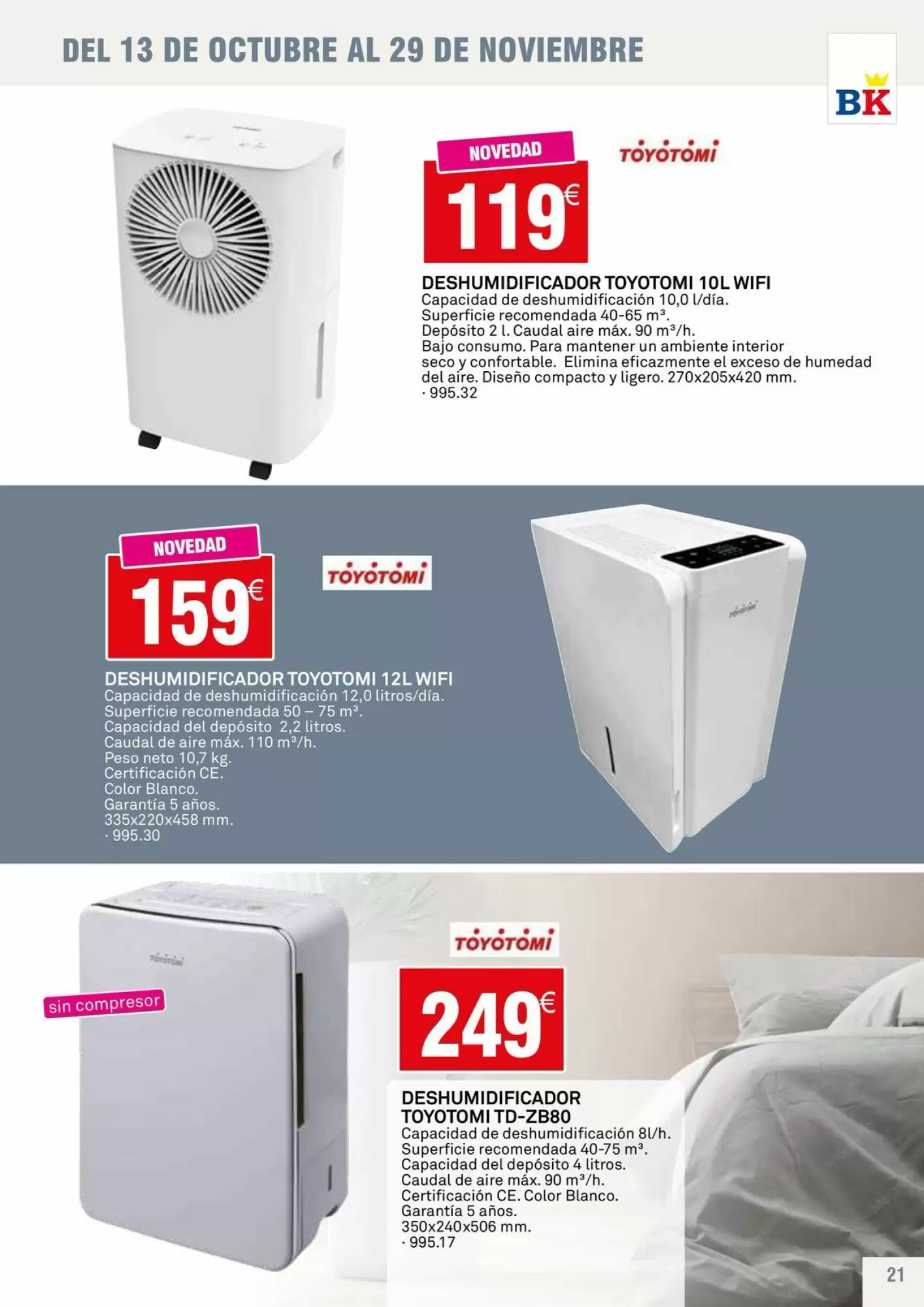 Folleto promocional de Bricoking válido desde el 13/10/2026 - Página 21.