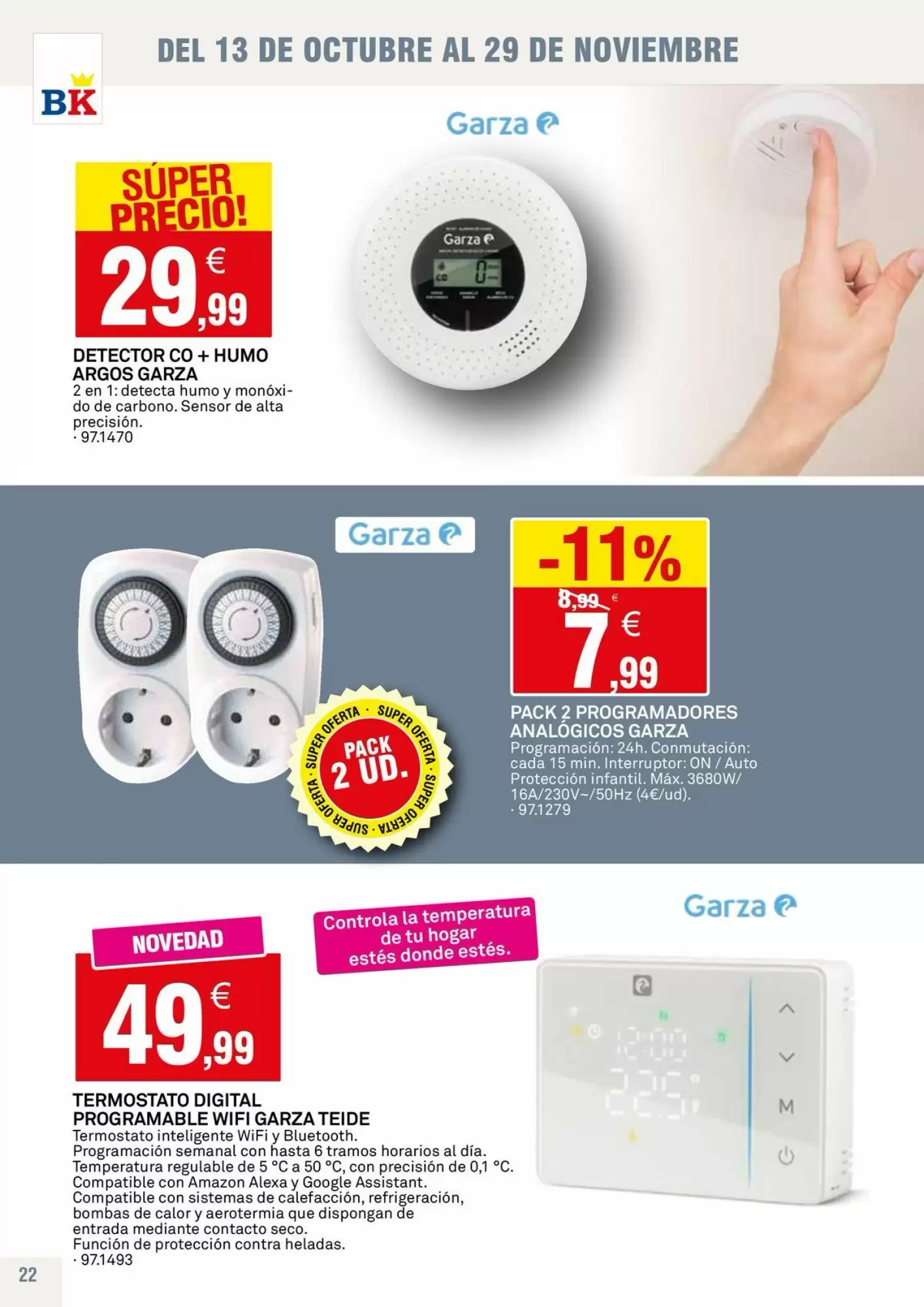 Folleto promocional de Bricoking válido desde el 13/10/2026 - Página 22.