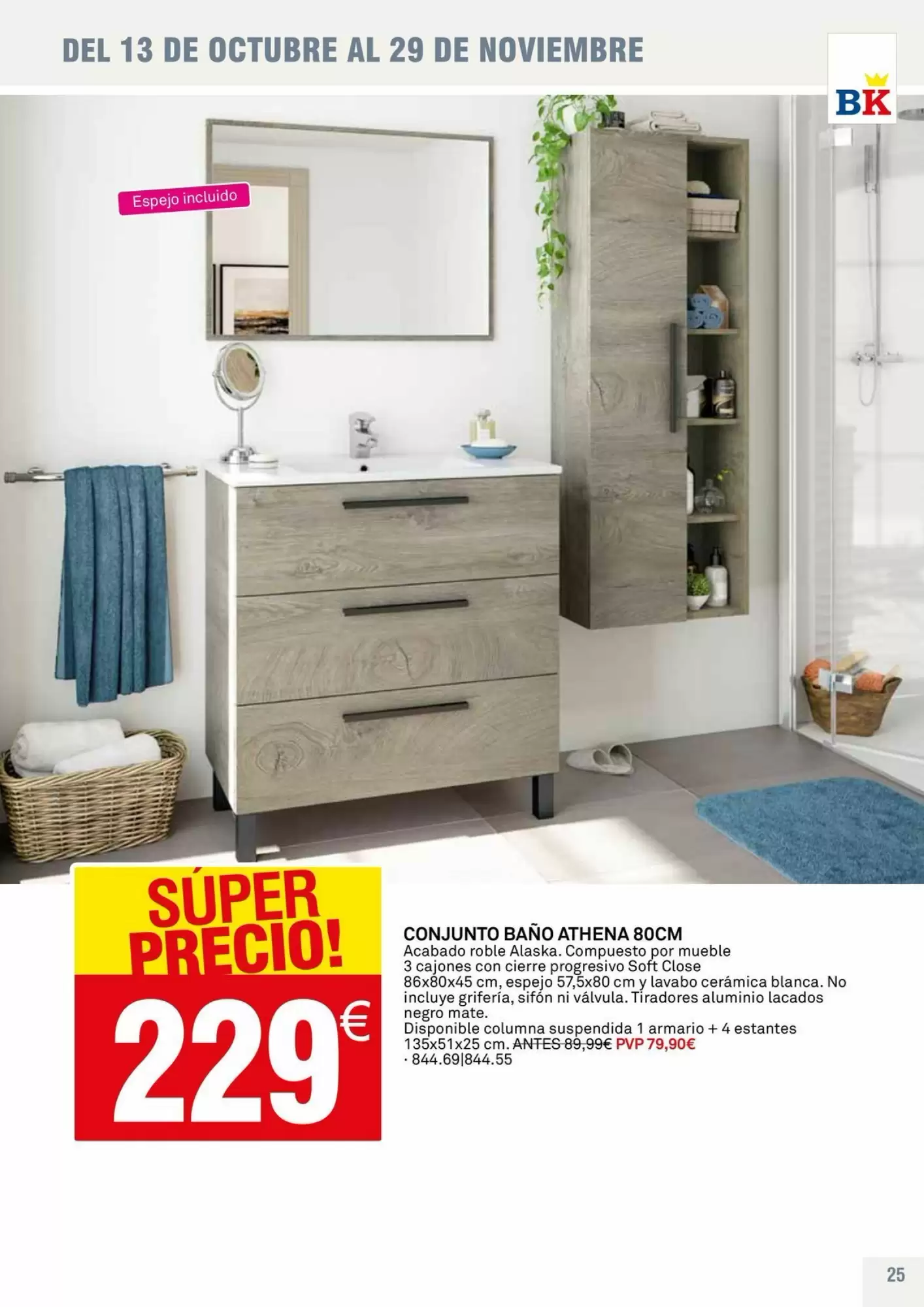 Folleto promocional de Bricoking válido desde el 13/10/2026 - Página 25.