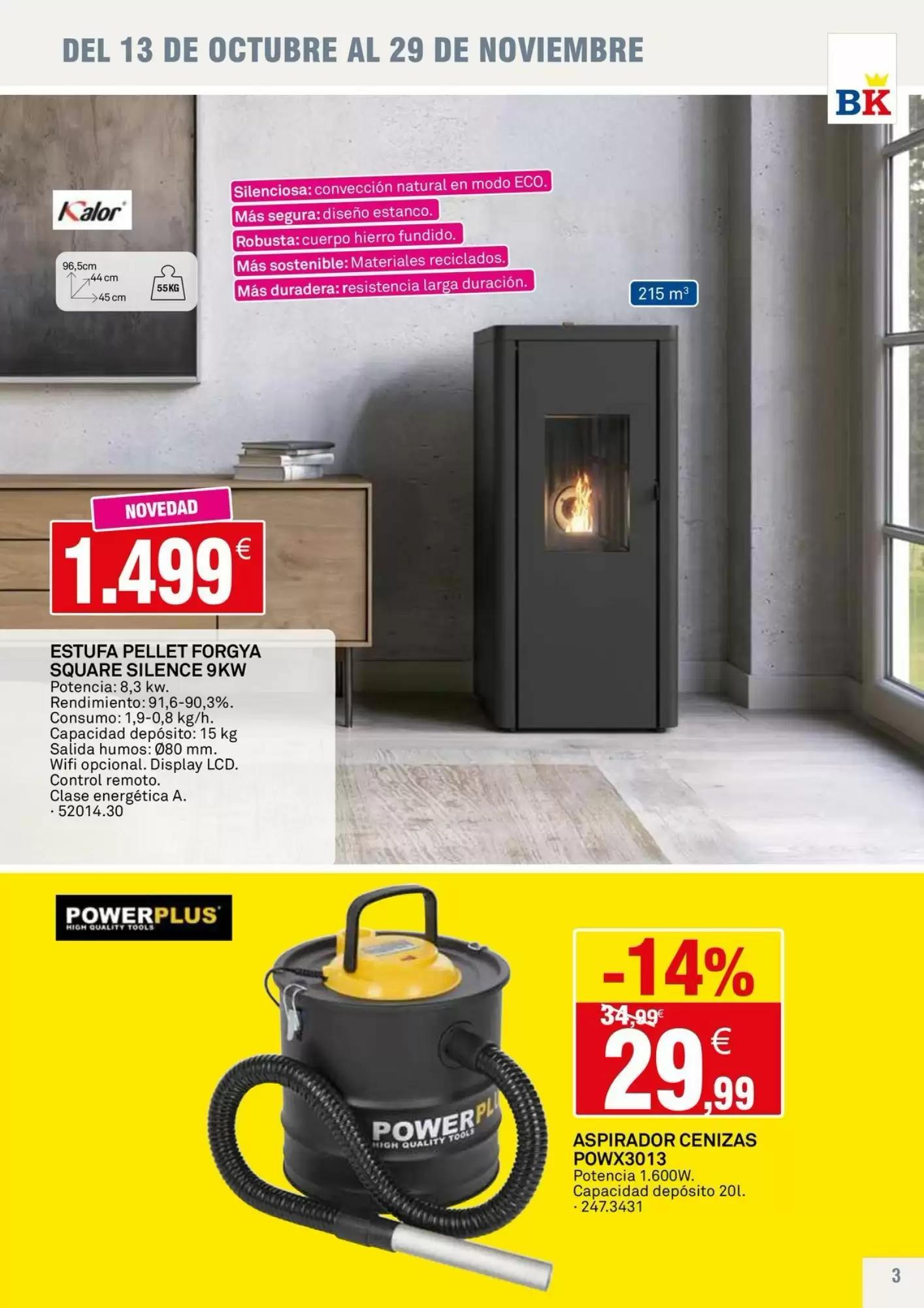 Folleto promocional de Bricoking válido desde el 13/10/2026 - Página 3.
