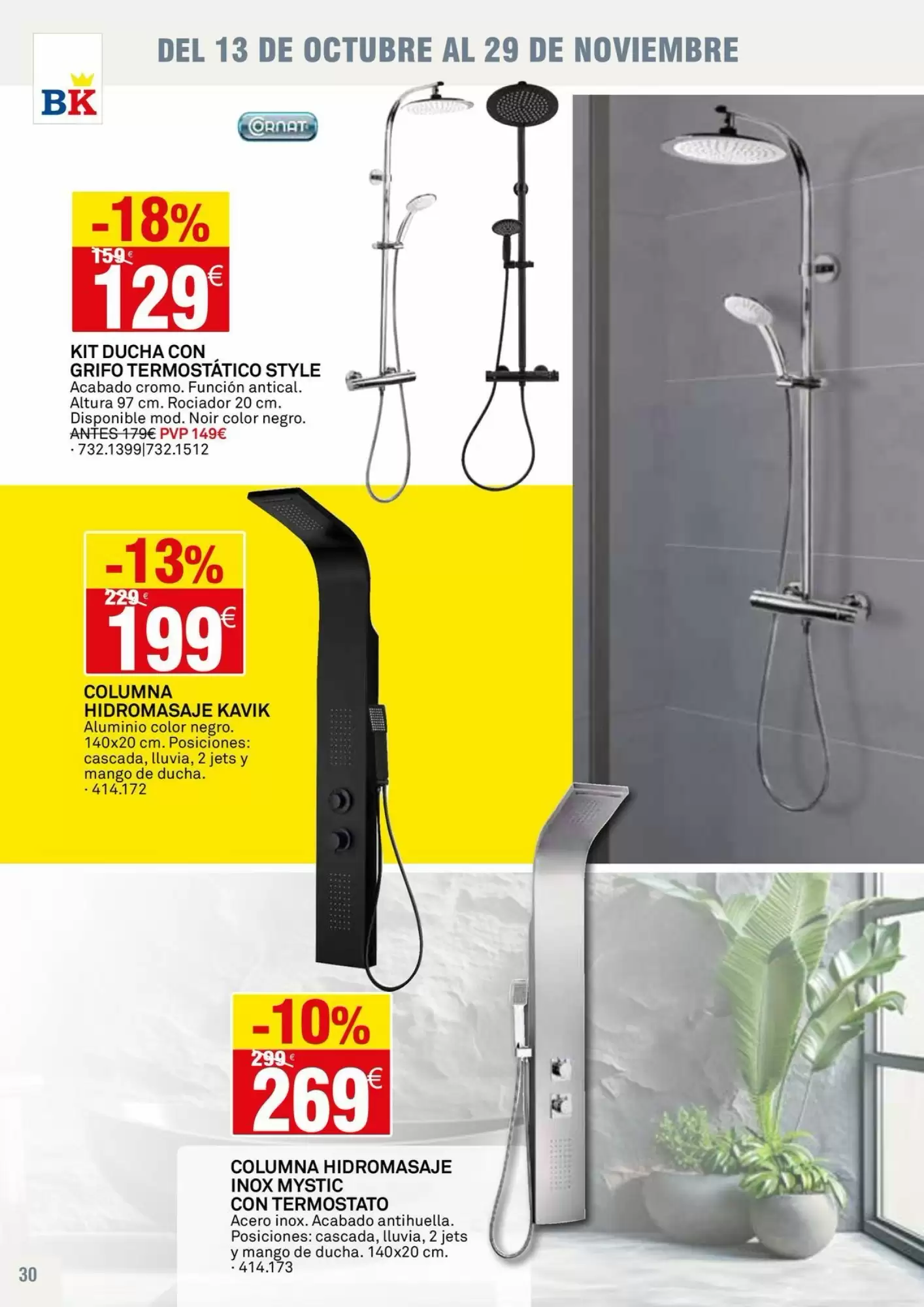 Folleto promocional de Bricoking válido desde el 13/10/2026 - Página 30.