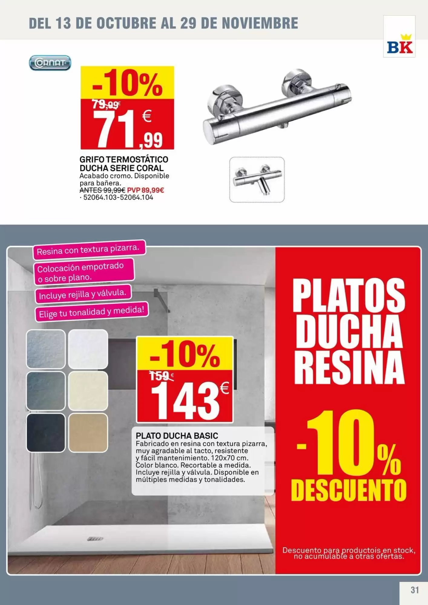 Folleto promocional de Bricoking válido desde el 13/10/2026 - Página 31.