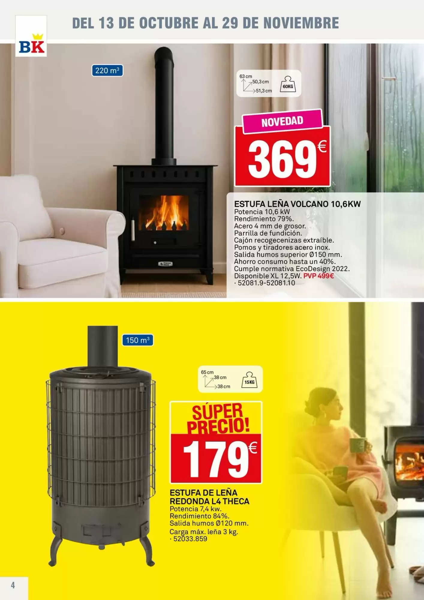 Folleto promocional de Bricoking válido desde el 13/10/2026 - Página 4.