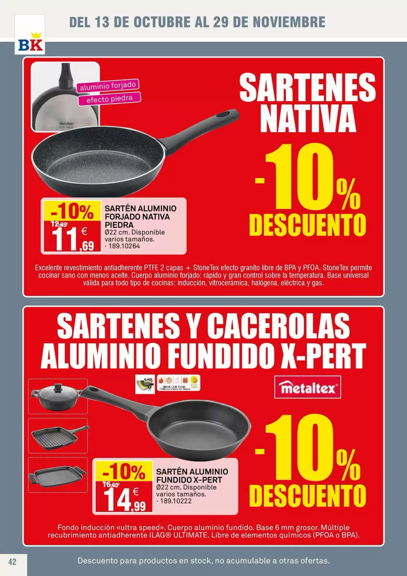 Folleto promocional de Bricoking válido desde el 13/10/2026 - Página 42.