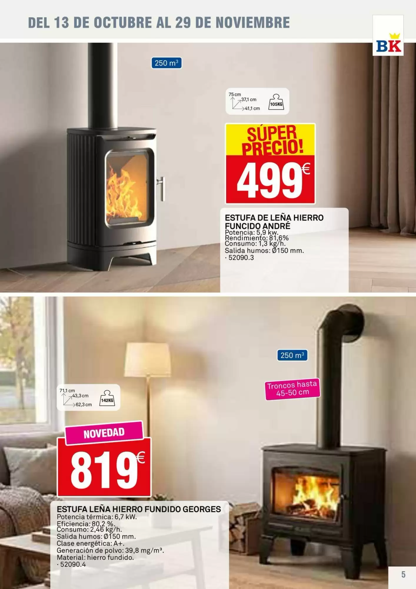 Folleto promocional de Bricoking válido desde el 13/10/2026 - Página 5.