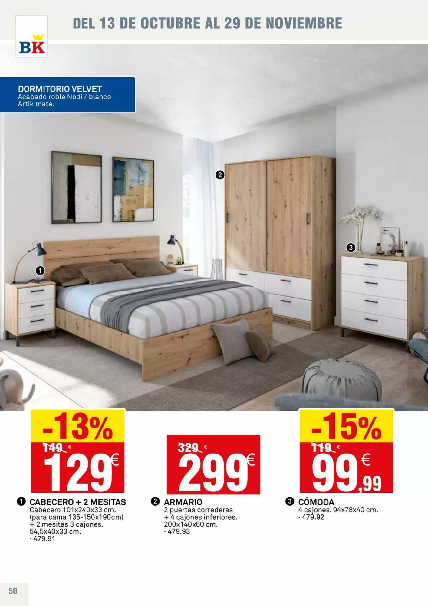 Folleto promocional de Bricoking válido desde el 13/10/2026 - Página 50.