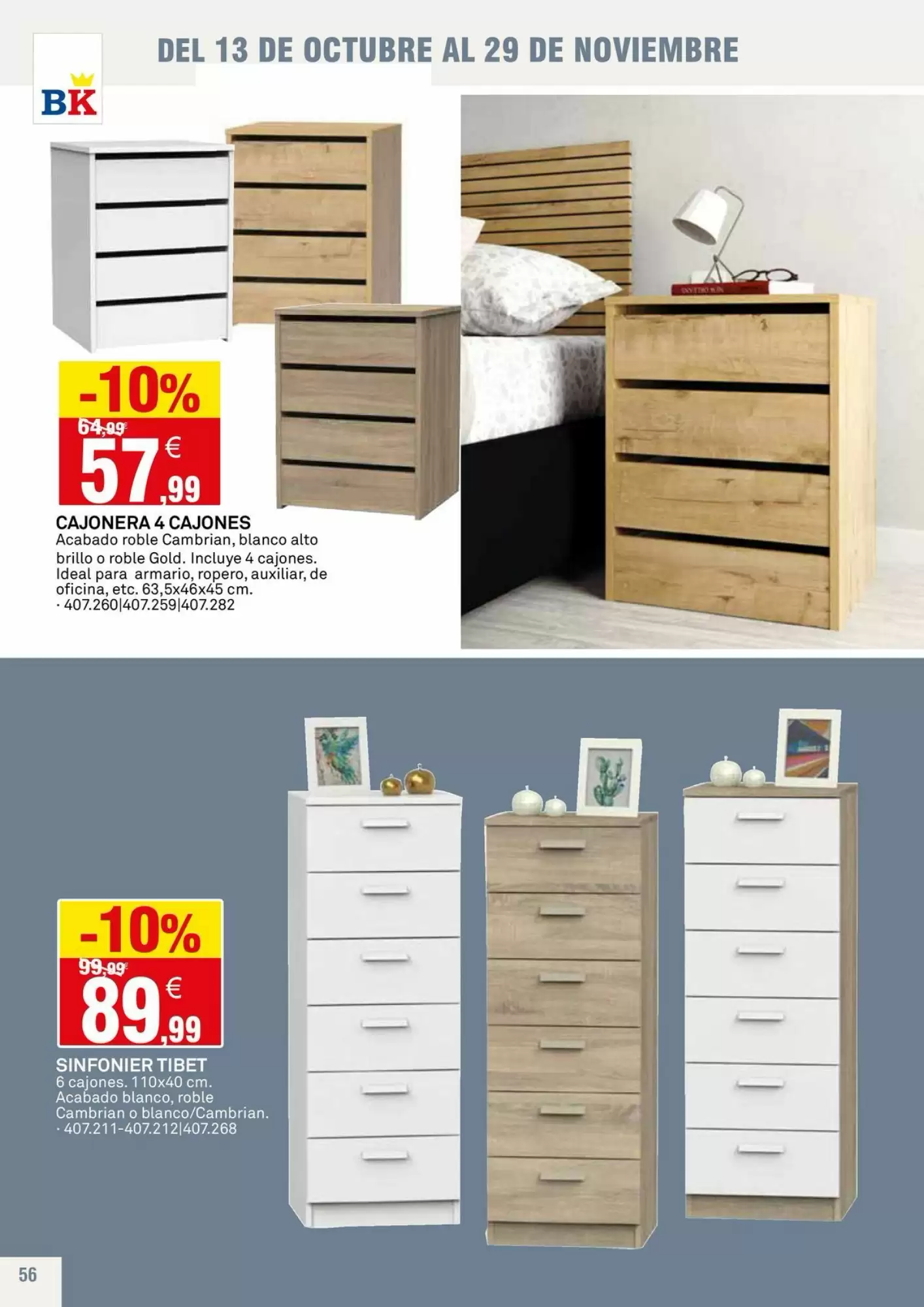 Folleto promocional de Bricoking válido desde el 13/10/2026 - Página 56.
