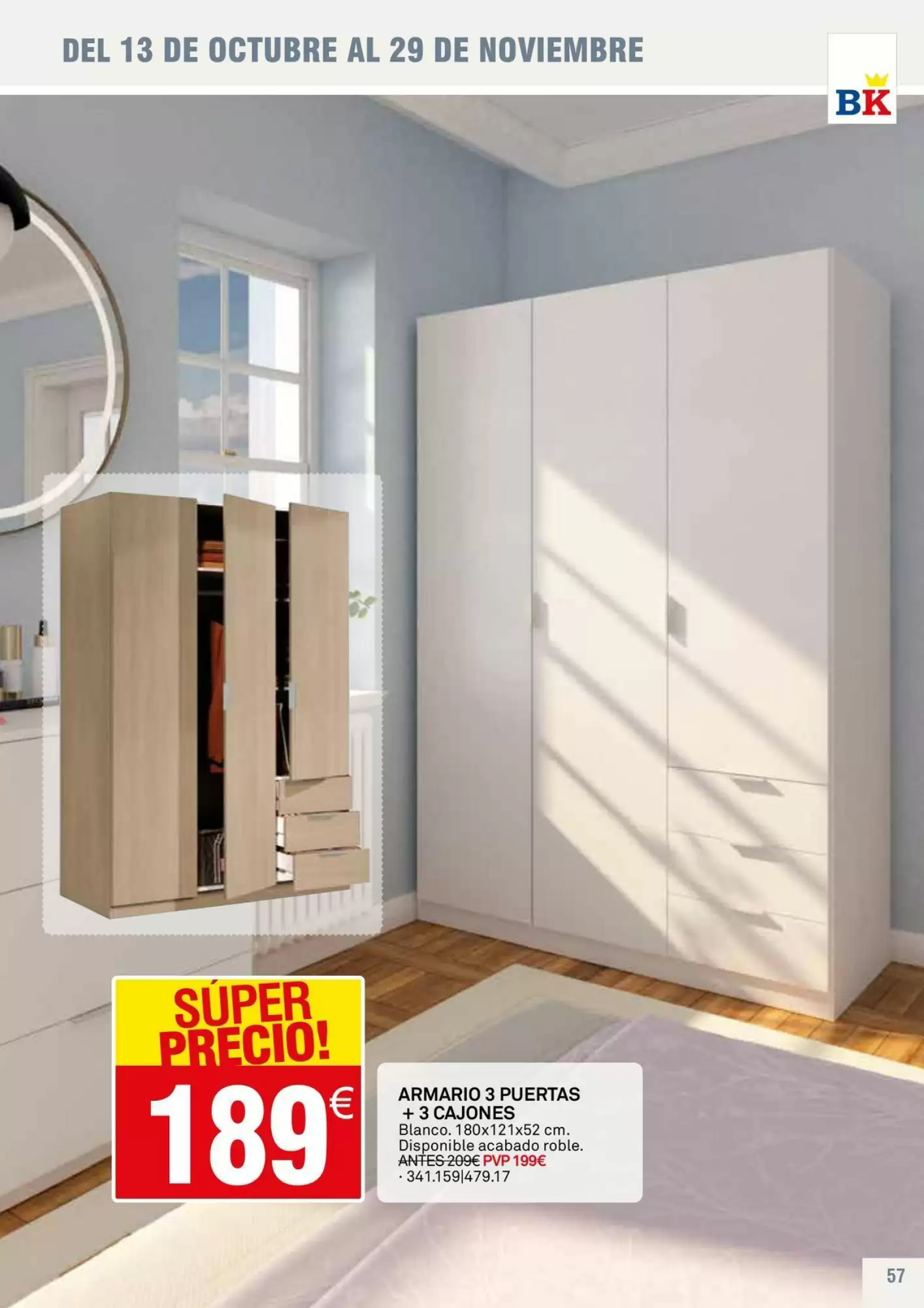 Folleto promocional de Bricoking válido desde el 13/10/2026 - Página 57.