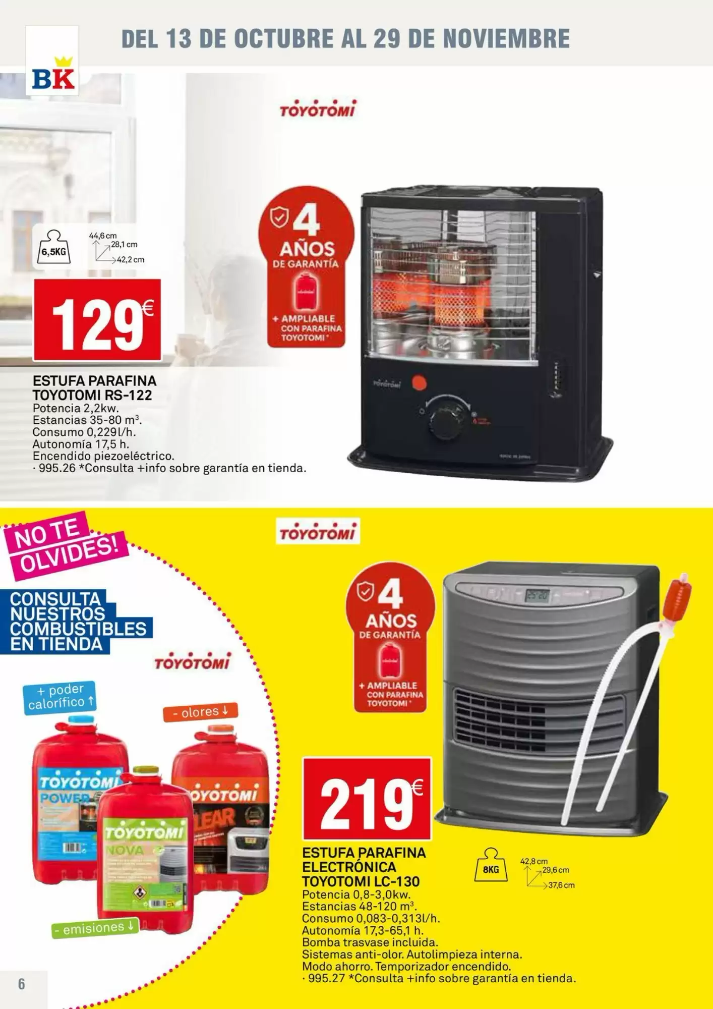 Folleto promocional de Bricoking válido desde el 13/10/2026 - Página 6.