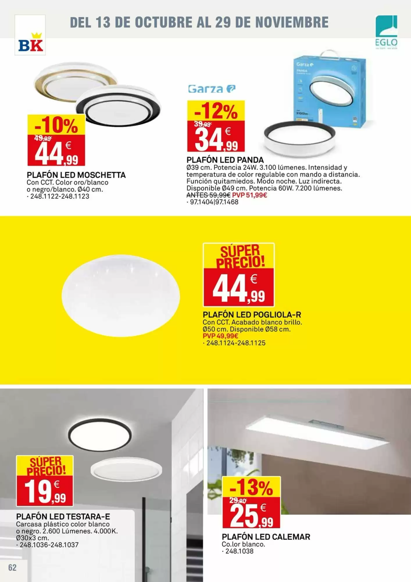 Folleto promocional de Bricoking válido desde el 13/10/2026 - Página 62.